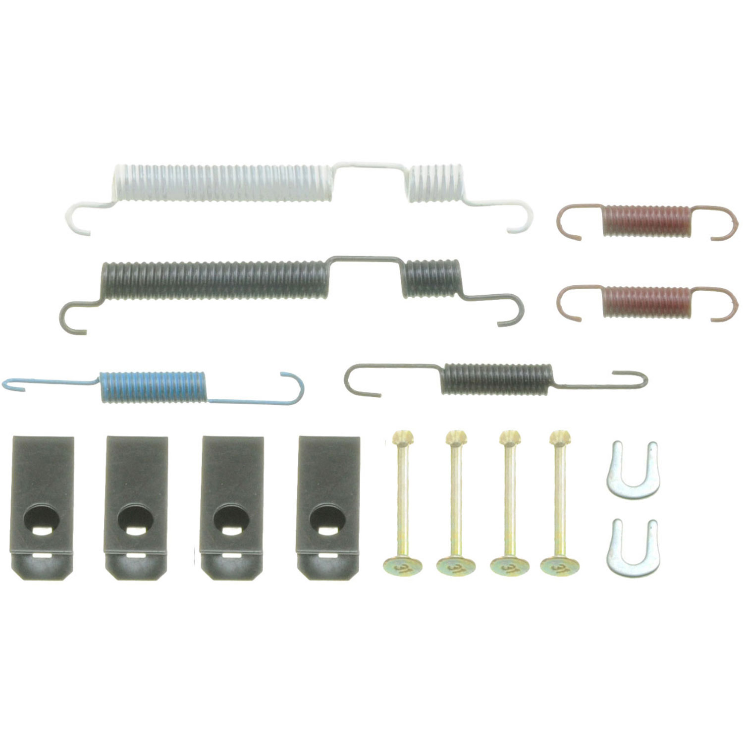 DORMAN HW17279 - Dorman HW17279 Rear Drum Brake Hardware Kit Compatible with Select Honda Models - Drum Brake Hardware Kit - Drum Brk Hdw Kit - Drum Brake Hardware Kit - Brake Hardware Kit - Drum Hardware Kit - Brake Drum Hardware - This drum brake hardware kit is designed to match the original hardware required to repair the drum brake on specified vehicles. Made of quality components, this kit is engineered for reliable performance and durability. - Honda Civic 1995-84, Honda Civic 1975-73, Honda Civic del Sol 1997-93, Honda CRX 1991-88 - HW17279 First Stop Series Brake Hardware Kit - Direct Fit, Kit