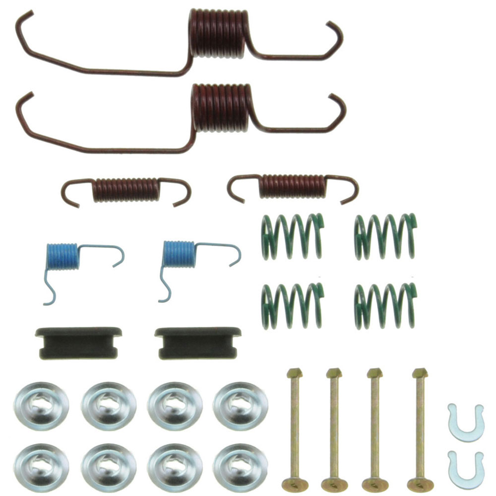 DORMAN HW17282 - Dorman HW17282 Rear Drum Brake Hardware Kit Compatible with Select Chevrolet / Geo / Toyota Models - Drum Brake Hardware Kit - Drum Brk Hdw Kit - Drum Brake Hardware Kit - Brake Drum Hardware - Drum Hardware Kit - Brake Hardware Kit - This drum brake hardware kit is designed to match the original hardware required to repair the drum brake on specified vehicles. Made of quality components, this kit is engineered for reliable performance and durability. - Chevrolet 2002-98, Chevrolet 1988-85, Geo 1997-89, Toyota 2002-83 - HW17282 First Stop Series Brake Hardware Kit - Direct Fit, Kit