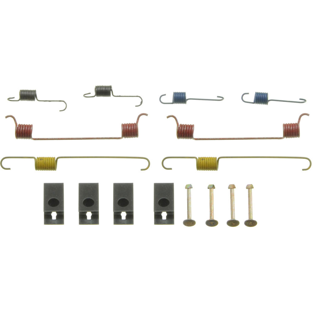 DORMAN HW17305 - Dorman HW17305 Rear Drum Brake Hardware Kit Compatible with Select Ford Models - Drum Brake Hardware Kit - Drum Brk Hdw Kit - Drum Brake Hardware Kit - Drum Hardware Kit - Brake Hardware Kit - Brake Drum Hardware - This drum brake hardware kit is designed to match the original hardware required to repair the drum brake on specified vehicles. Made of quality components, this kit is engineered for reliable performance and durability. - Ford Festiva 1993-88 - HW17305 First Stop Series Brake Hardware Kit - Direct Fit, Kit