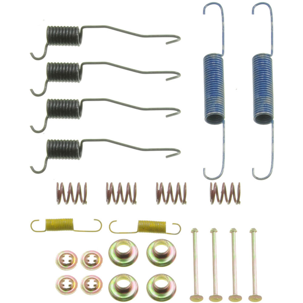 DORMAN HW17330 - Dorman HW17330 Rear Drum Brake Hardware Kit Compatible with Select Mazda Models - Drum Brk Hdw Kit - Drum Brake Hardware Kit - Brake Drum Hardware - Brake Hardware Kit - Drum Hardware Kit - This drum brake hardware kit is designed to match the original hardware required to repair the drum brake on specified vehicles. Made of quality components, this kit is engineered for reliable performance and durability. - Mazda B2000 1987-86, Mazda B2200 1993-87, Mazda B2600 1993-87, Mazda MPV 1993-89 - HW17330 First Stop Series Brake Hardware Kit - Direct Fit, Kit