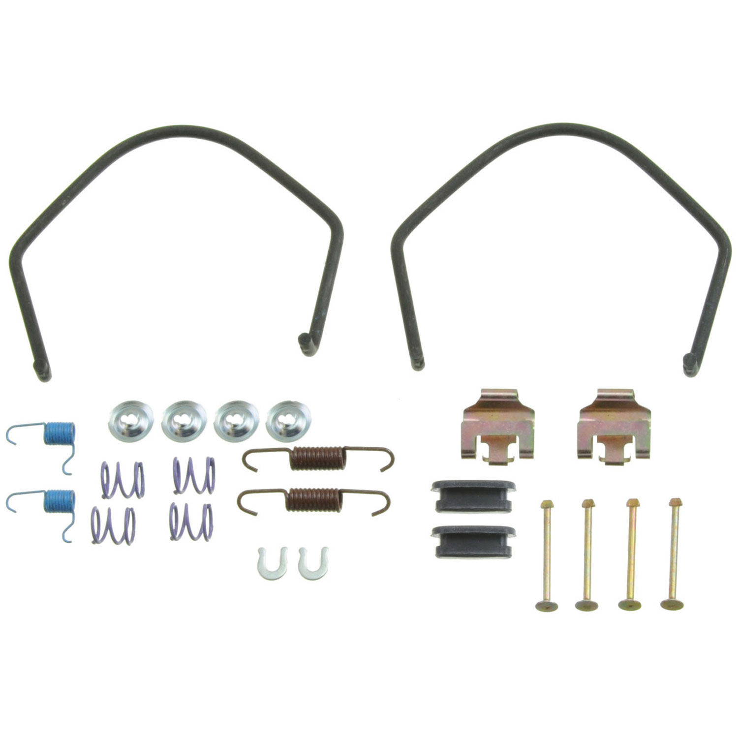 Dorman HW17332 Rear Drum Brake Hardware Kit Compatible with Select Toyota Models - Drum Brake Hardware Kit - Drum Brk Hdw Kit - Drum Brake Hardware Kit - Brake Drum Hardware - Brake Hardware Kit - Drum Hardware Kit - This drum brake hardware kit is designed to match the original hardware required to repair the drum brake on specified vehicles. Made of quality components, this kit is engineered for reliable performance and durability. - Toyota Paseo 1998-92, Toyota Tercel 1998-91 - HW17332 First Stop Series Brake Hardware Kit - Direct Fit, Kit