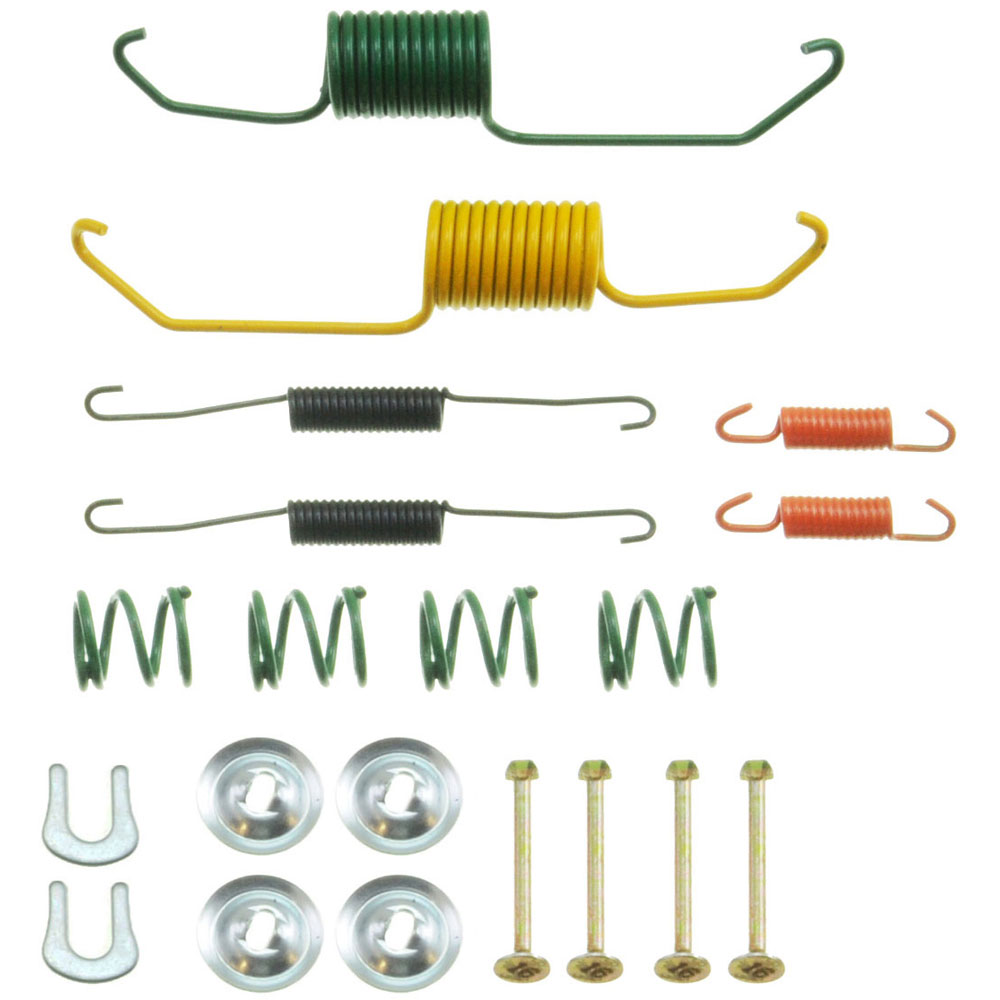 DORMAN HW17369 - Dorman HW17369 Rear Drum Brake Hardware Kit Compatible with Select Toyota Models - Drum Brk Hdw Kit - Drum Brake Hardware Kit - Brake Hardware Kit - Brake Drum Hardware - Drum Hardware Kit - This drum brake hardware kit is designed to match the original hardware required to repair the drum brake on specified vehicles. Made of quality components, this kit is engineered for reliable performance and durability. - Toyota Celica 2005-00, Toyota Prius 2003-01 - HW17369 First Stop Series Brake Hardware Kit - Direct Fit, Kit