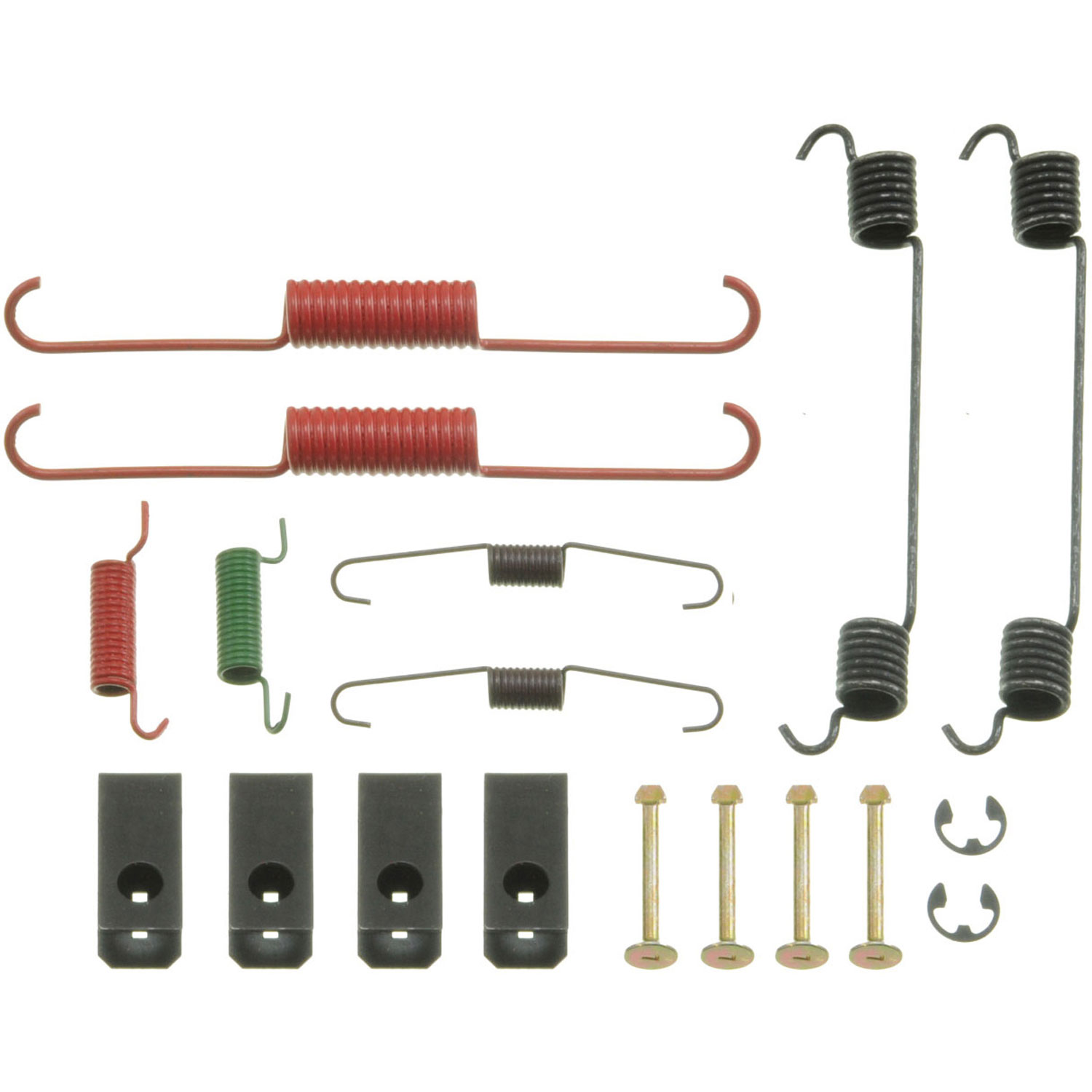 DORMAN HW17382 - Dorman HW17382 Rear Drum Brake Hardware Kit Compatible with Select Chevrolet Models - Drum Brk Hdw Kit - Drum Brake Hardware Kit - Brake Hardware Kit - Drum Hardware Kit - Brake Drum Hardware - This drum brake hardware kit is designed to match the original hardware required to repair the drum brake on specified vehicles. Made of quality components, this kit is engineered for reliable performance and durability. - Chevrolet Tracker 2004-03 - HW17382 First Stop Series Brake Hardware Kit - Direct Fit, Kit
