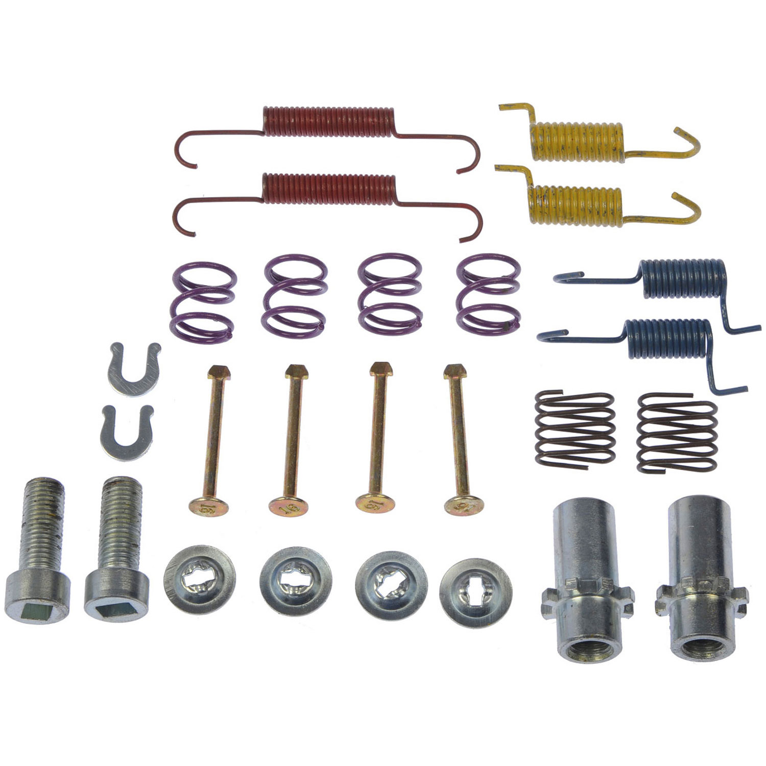 DORMAN HW17389 - Dorman HW17389 Rear Parking Brake Hardware Kit Compatible with Select Mitsubishi / Subaru Models - DRM BRK ALL-IN-1 KT - Parking Brake Hardware Kit - Emergency Brake Hardware Kit - This parking brake hardware kit is designed to match the original hardware required to repair the parking brake on specified vehicles. Made of quality components, this kit is engineered for reliable performance and durability. - Mitsubishi 2014-04, Subaru 2014-08 - HW17389 First Stop Series Brake Hardware Kit - Direct Fit, Kit - Parking Brake Hardware Kit