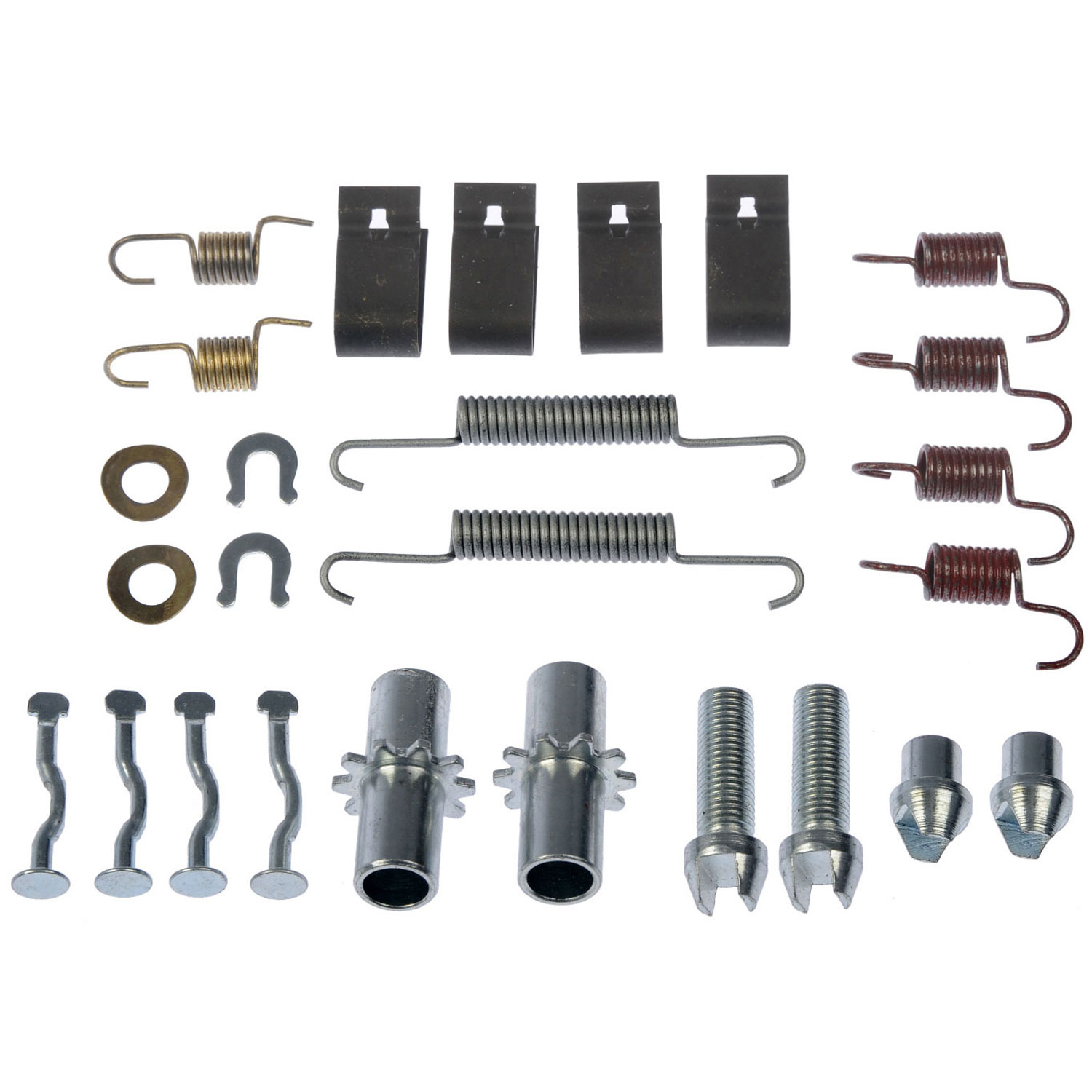 DORMAN HW17398 - Dorman HW17398 Rear Parking Brake Hardware Kit Compatible with Select Acura / Honda / Isuzu Models - DRM HW KIT - Parking Brake Hardware Kit - Emergency Brake Hardware Kit - This parking brake hardware kit is designed to match the original hardware required to repair the parking brake on specified vehicles. Made of quality components, this kit is engineered for reliable performance and durability. - Acura 2008-95, Honda 2011-02, Isuzu 1999-96 - HW17398 First Stop Series Brake Hardware Kit - Direct Fit, Kit - Parking Brake Hardware Kit