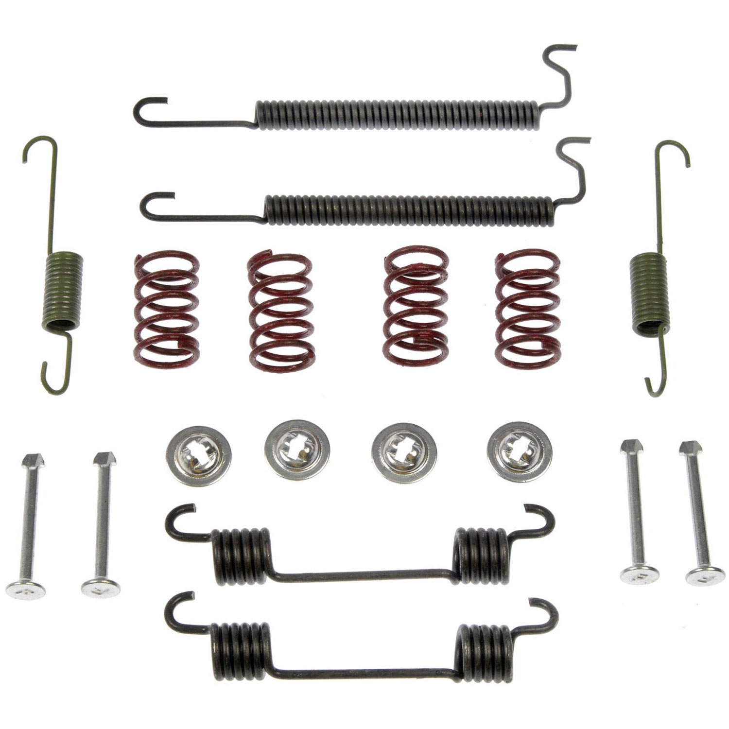 DORMAN HW17409 - Dorman HW17409 Rear Drum Brake Hardware Kit Compatible with Select Chevrolet / Pontiac / Suzuki Models - DRM HW KIT - Drum Brake Hardware Kit - Brake Drum Hardware - Brake Hardware Kit - Drum Hardware Kit - This drum brake hardware kit is designed to match the original hardware required to repair the drum brake on specified vehicles. Made of quality components, this kit is engineered for reliable performance and durability. - Chevrolet 2015-13, Chevrolet 2011-04, Pontiac 2009-05, Suzuki 2011-07 - HW17409 First Stop Series Brake Hardware Kit - Direct Fit, Kit