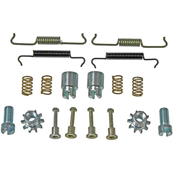 DORMAN HW17420 - Dorman HW17420 Rear Parking Brake Hardware Kit Compatible with Select BMW / Land Rover Models - Drum Brake Hardware Kit - Drum Brk Hdw Kit - Drum Brake Hardware Kit - Emergency Brake Hardware Kit - This parking brake hardware kit is designed to match the original hardware required to repair the parking brake on specified vehicles. Made of quality components, this kit is engineered for reliable performance and durability. - BMW 2017-00, Land Rover 2012-06 - HW17420 First Stop Series Brake Hardware Kit - Direct Fit, Kit