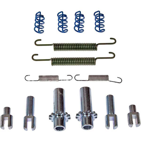DORMAN HW17438 - Dorman HW17438 Rear Parking Brake Hardware Kit Compatible with Select Audi/Volvo Models - Drum Brake Hardware Kit - Drum Brk Hdw Kit - Drum Brake Hardware Kit - Emergency Brake Hardware Kit - This parking brake hardware kit is designed to match the original hardware required to repair the parking brake on specified vehicles. Made of quality components, this kit is engineered for reliable performance and durability. - Audi A8 Quattro 2009, Volvo S60 2009-04, Volvo S80 2009-08, Volvo V70 2007-04, Volvo XC90 2014-03 - HW17438 First Stop Series Brake Hardware Kit - Direct Fit, Kit