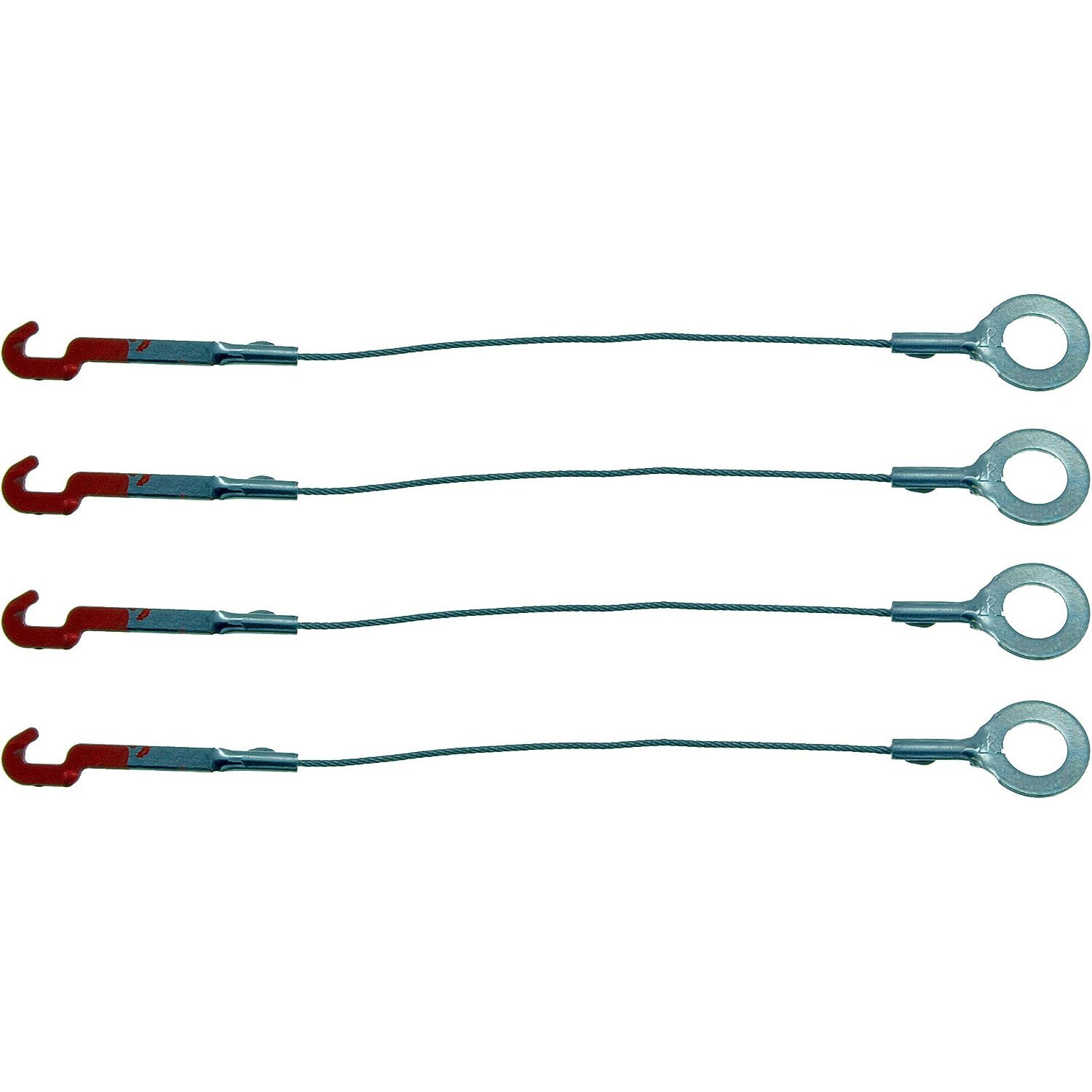 DORMAN HW2100 - Dorman HW2100 Drum Brake Self-Adjuster Cable Compatible with Select Models, 4 Pack - HW2100 Brake Self Adjuster Cable - Direct Fit - SELF ADJ PARTS - Drum Brake Self Adjuster Cable - Brake Drum Cable - Brake Adjuster Cable - Brake Self Adjuster Cable - This drum brake self-adjuster cable is designed to match the fit and function of the original cable on specified vehicles, and is engineered for durability and reliable performance. - 1983-80, 1978-63