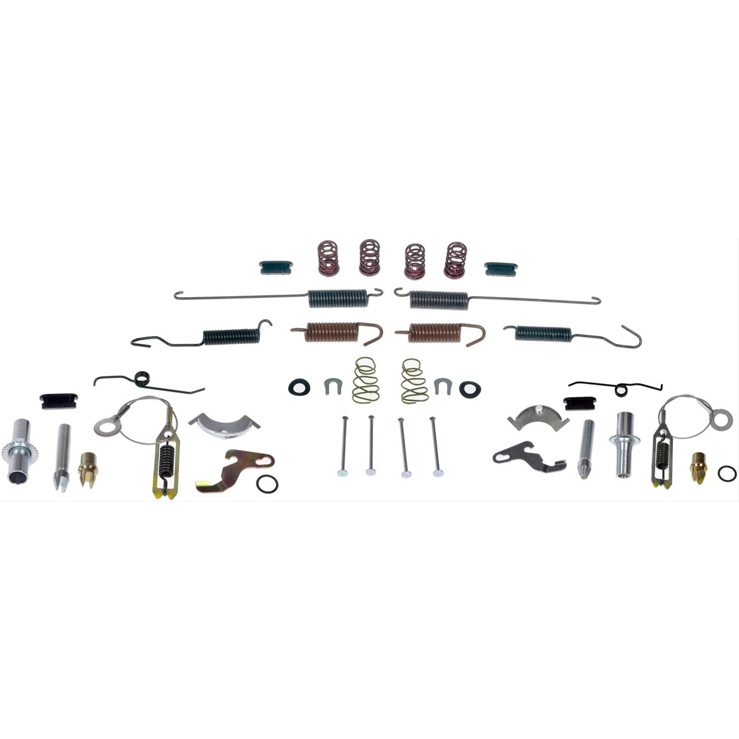 Disc Brake Hardware Kit - Disc Brake Hdw Kit - Disc Brake Hardware Kit - Brake Bolt Kit - This disc brake hardware kit is designed to match the original hardware required to repair the disc brake on specified vehicles. Made of quality components, this kit is engineered for reliable performance and durability. - Dodge 2002-98, Dodge 1984-83, Ford 2003-97 - Dorman HW2300 Rear Disc Brake Hardware Kit Compatible with Select Dodge/Ford Models - HW2300 First Stop Series Brake Hardware Kit - Direct Fit, Kit