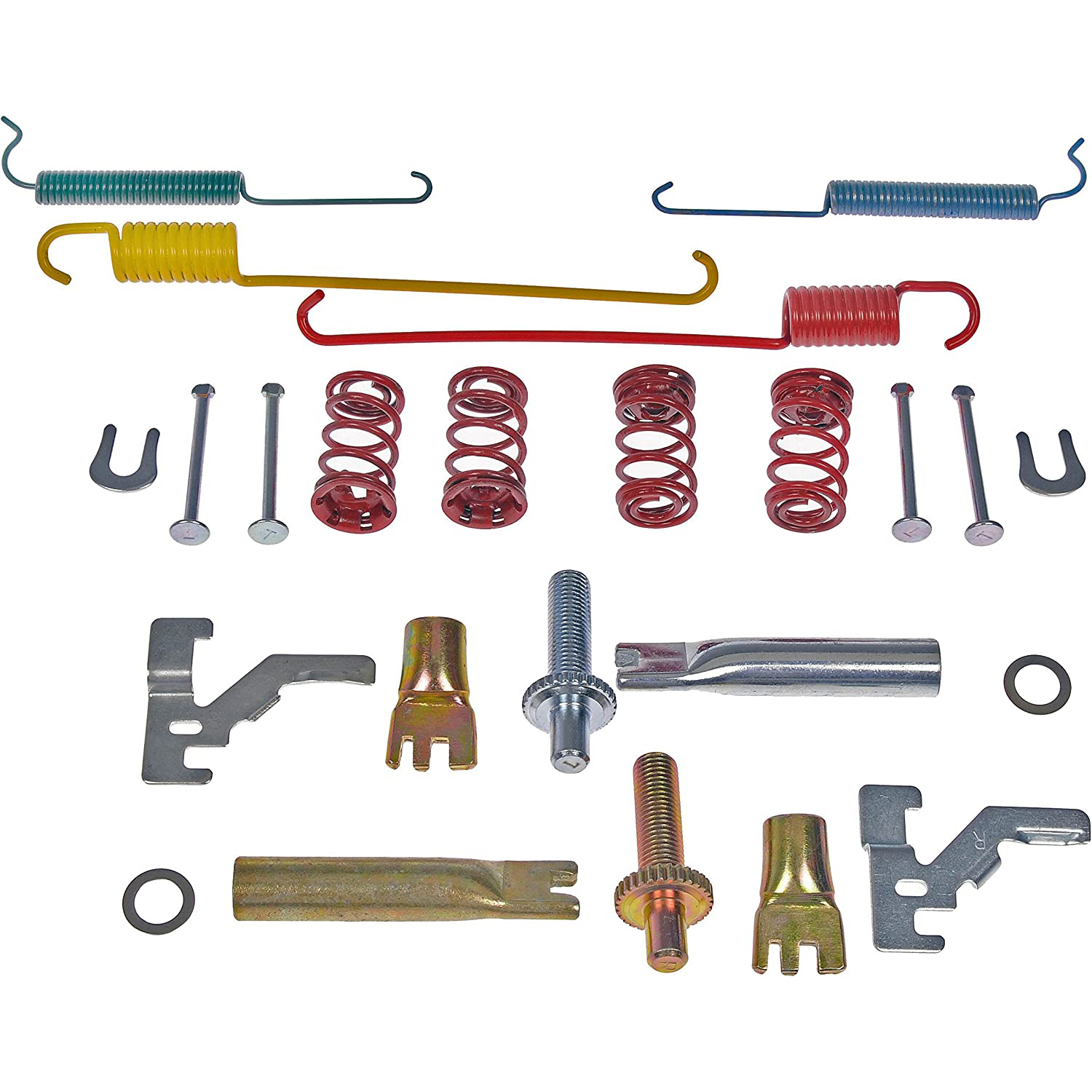 Disc Brake Hardware Kit - Disc Brake Hdw Kit - Disc Brake Hardware Kit - Drum Hardware Kit - Brake Hardware Kit - Brake Drum Hardware - This drum brake hardware kit is designed to match the original hardware required to repair the drum brake on specified vehicles. Made of quality components, this kit is engineered for reliable performance and durability. - Ford Taurus 2007-93, Mercury Sable 2005-93 - DORMAN HW2325 - Dorman HW2325 Rear Drum Brake Hardware Kit Compatible with Select Ford/Mercury Models - HW2325 Drum Brake Hardware Kit - Kit