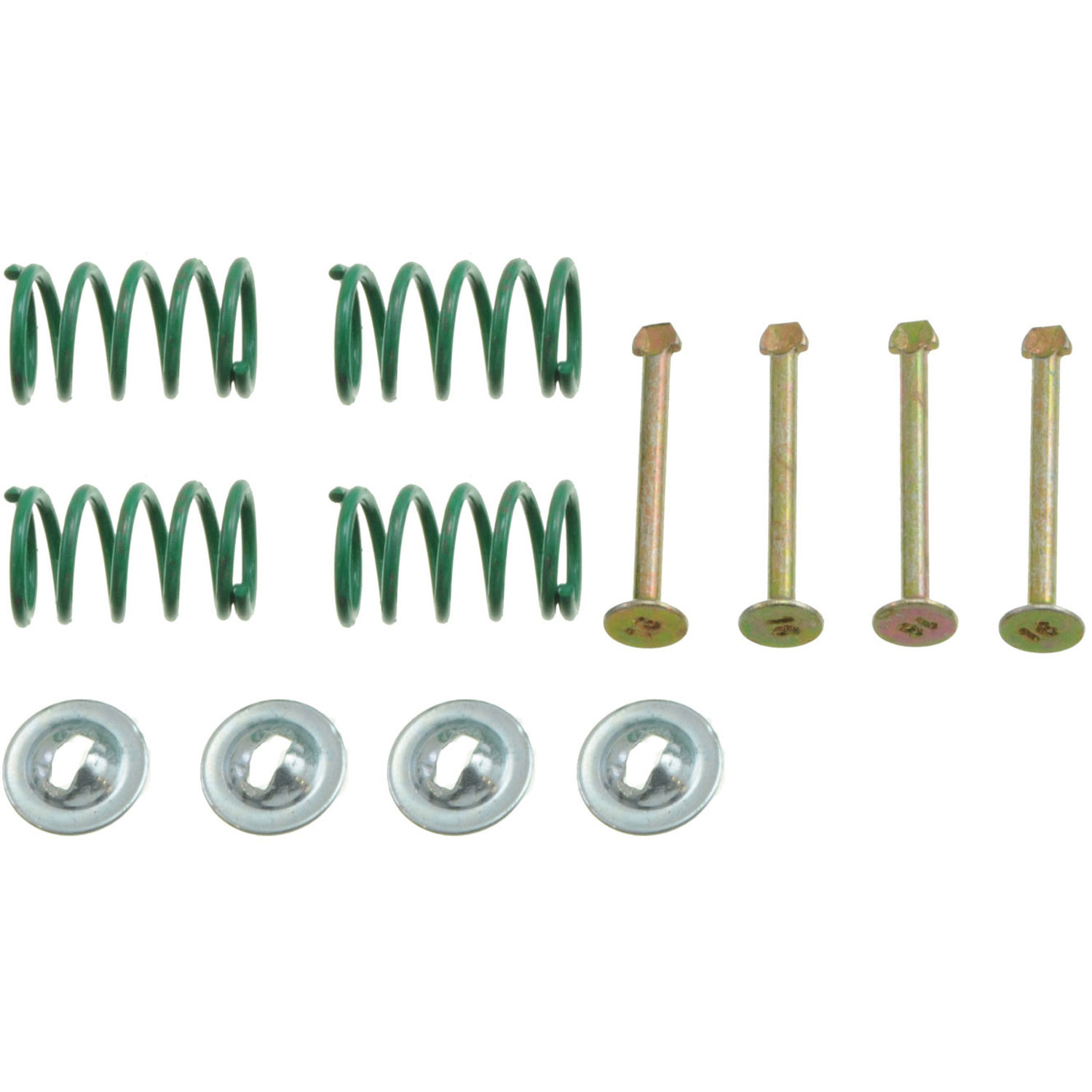 Brake Shoes Hold Down Kit - Dorman HW24050 Drum Brake Shoe Hold Down Kit Compatible with Select Audi / Nissan / Volkswagen Models - HOLD DOWN KIT - Brake Shoes Hold Down Kit - Brake Bracket - This drum brake shoe hold down kit is designed to match the original hardware required to repair the drum brake shoe hold down on specified vehicles. Made of quality components, this kit is engineered for reliable performance and durability. - Audi 1987-86, Audi 1983-81, Nissan 1984-82, Volkswagen 2000-79 - HW24050 First Stop Series Brake Hardware Kit - Direct Fit, Kit