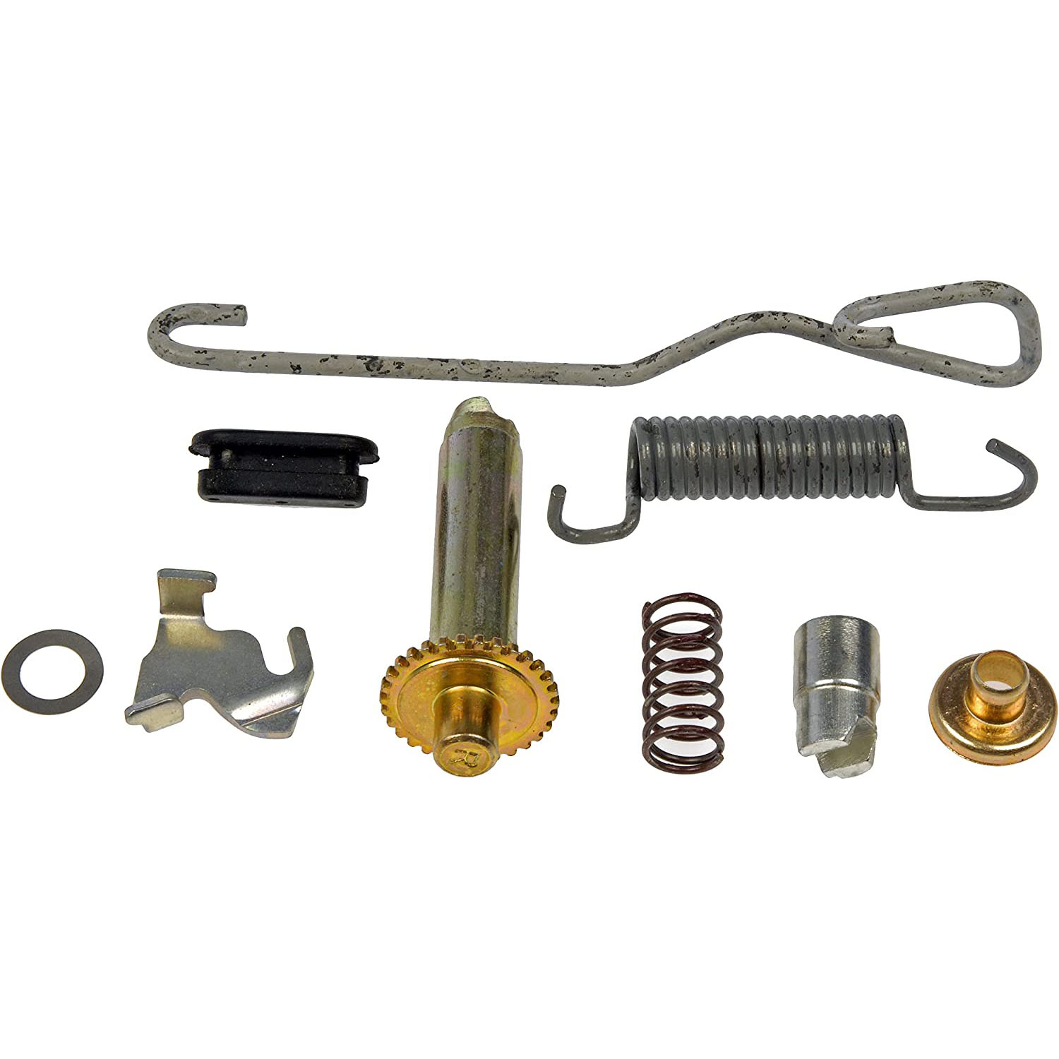 DORMAN HW2509 - Dorman HW2509 Drum Brake Self-Adjuster Repair Kit Compatible with Select Chevrolet / GMC Models - Drum Brake Self Adjuster Repair Kit - HW2509 Direct Fit Drum Brake Self Adjuster Cable, Kit - SELF-ADJ REPAIR KIT - Drum Brake Self Adjuster Repair Kit - Self Adjuster Repair Kit - This drum brake self-adjuster repair kit is designed to match the original hardware required to repair the self-adjuster mechanism on specified vehicles. Made of quality components, this kit is engineered for reliable performance and durability. - Chevrolet 1975-63, GMC 1975-64