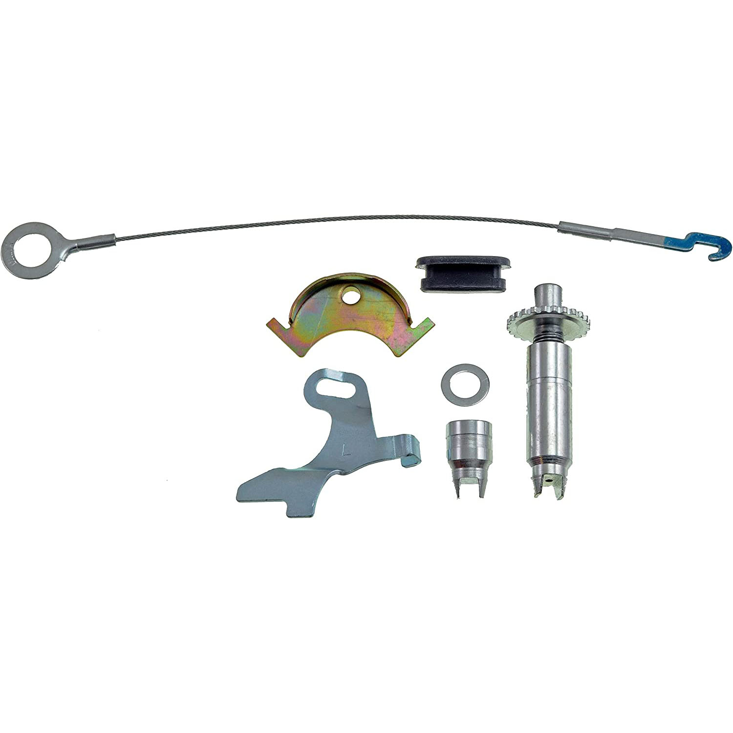 DORMAN HW2514 - Dorman HW2514 Drum Brake Self-Adjuster Repair Kit Compatible with Select Models - Drum Brake Self Adjuster Repair Kit - HW2514 Direct Fit Drum Brake Self Adjuster Cable, Kit - SELF-ADJ REPAIR KIT - Drum Brake Self Adjuster Repair Kit - Self Adjuster Repair Kit - This drum brake self-adjuster repair kit is designed to match the original hardware required to repair the self-adjuster mechanism on specified vehicles. Made of quality components, this kit is engineered for reliable performance and durability. - 1997-62