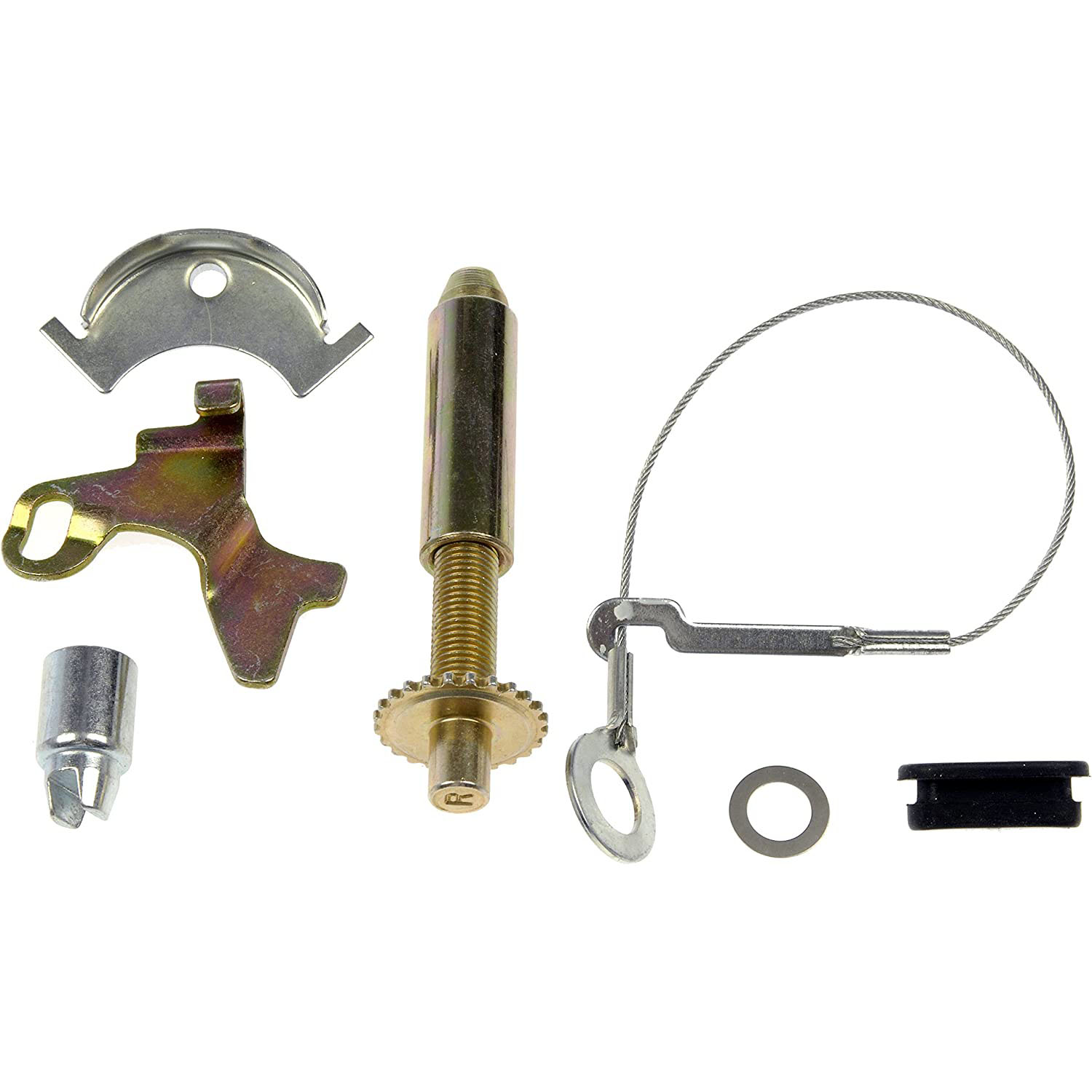 DORMAN HW2545 - Dorman HW2545 Drum Brake Self-Adjuster Repair Kit Compatible with Select Models - Drum Brake Self Adjuster Repair Kit - HW2545 Direct Fit Drum Brake Self Adjuster Cable, Kit - SELF-ADJ REPAIR KIT - Drum Brake Self Adjuster Repair Kit - Self Adjuster Repair Kit - This drum brake self-adjuster repair kit is designed to match the original hardware required to repair the self-adjuster mechanism on specified vehicles. Made of quality components, this kit is engineered for reliable performance and durability. - Chrysler 1971-62, Ford Motor Company 1996-65, Navistar 1980-68