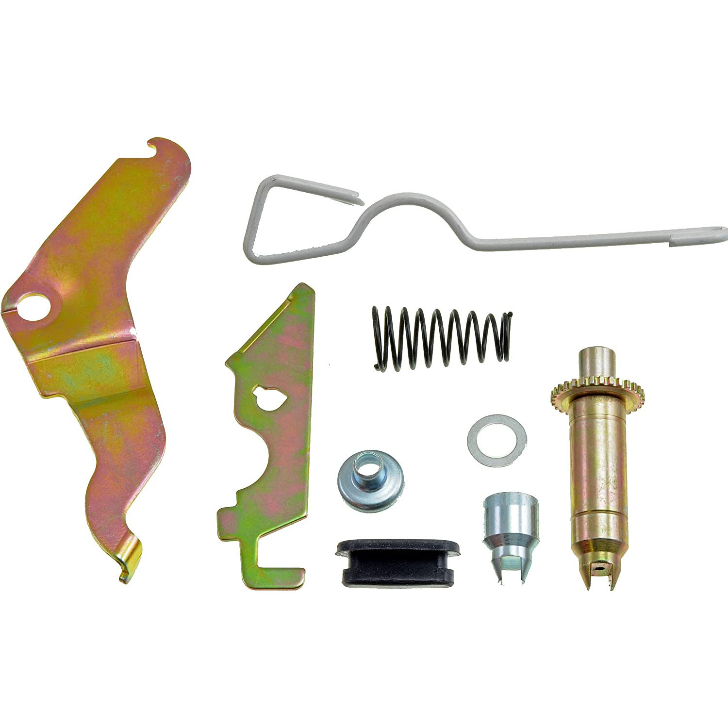 DORMAN HW2593 - Dorman HW2593 Drum Brake Self-Adjuster Repair Kit Compatible with Select Models - Drum Brake Self Adjuster Repair Kit - HW2593 Direct Fit Drum Brake Self Adjuster Cable, Kit - SELF-ADJ REPAIR KIT - Drum Brake Self Adjuster Repair Kit - Self Adjuster Repair Kit - This drum brake self-adjuster repair kit is designed to match the original hardware required to repair the self-adjuster mechanism on specified vehicles. Made of quality components, this kit is engineered for reliable performance and durability. - 2001-77, 1975-74