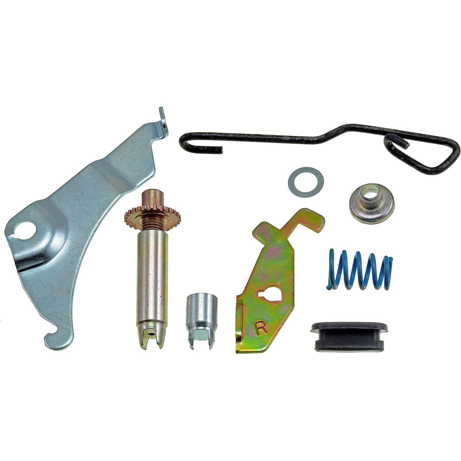 DORMAN HW2619 - Dorman HW2619 Rear Passenger Side Drum Brake Self-Adjuster Repair Kit Compatible with Select Models - Drum Brake Self Adjuster Repair Kit - HW2619 Direct Fit Drum Brake Self Adjuster Cable, Kit - SELF-ADJ REPAIR KIT - Drum Brake Self Adjuster Repair Kit - Self Adjuster Repair Kit - This drum brake self-adjuster repair kit is designed to match the original hardware required to repair the self-adjuster mechanism on specified vehicles. Made of quality components, this kit is engineered for reliable performance and durability. - Buick 1985-82, Chevrolet 1984, GMC 1984, Oldsmobile 1984, Pontiac 1984