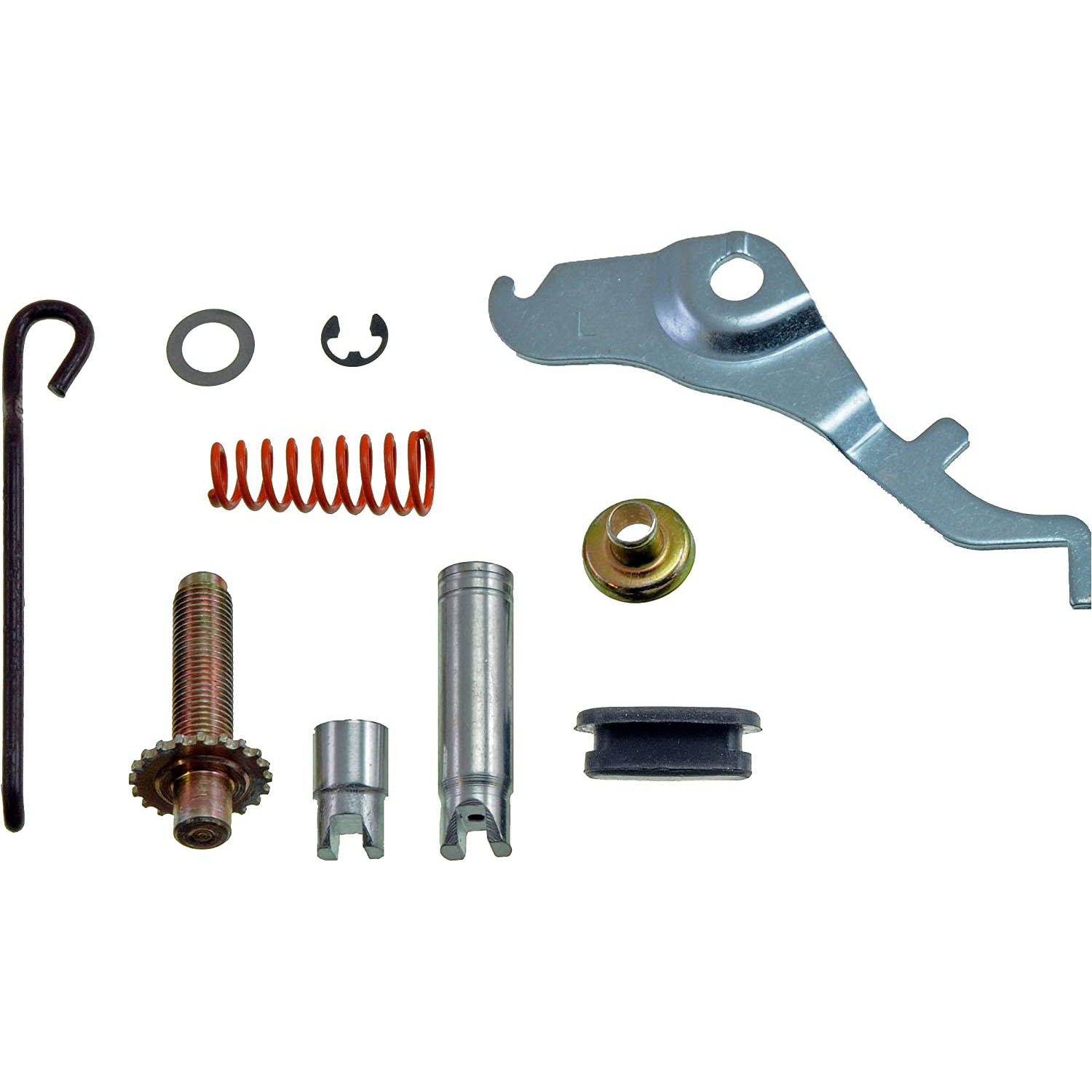 DORMAN HW2626 - Dorman HW2626 Rear Driver Side Drum Brake Self-Adjuster Repair Kit Compatible with Select Models - Drum Brake Self Adjuster Repair Kit - HW2626 Direct Fit Drum Brake Self Adjuster Cable, Kit - SELF-ADJ REPAIR KIT - Drum Brake Self Adjuster Repair Kit - Self Adjuster Repair Kit - This drum brake self-adjuster repair kit is designed to match the original hardware required to repair the self-adjuster mechanism on specified vehicles. Made of quality components, this kit is engineered for reliable performance and durability. - Buick 1998-85, Cadillac 1988-85, Chevrolet 2002-85, Oldsmobile 1998-85, Pontiac 2002-85