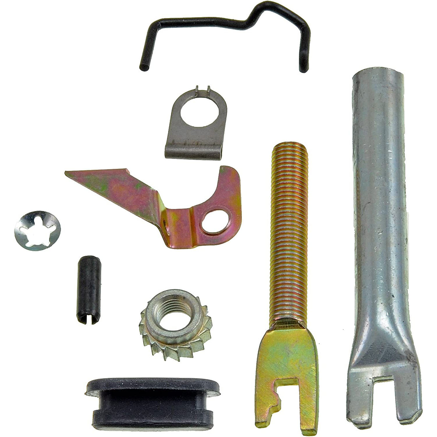 DORMAN HW2629 - Dorman HW2629 Rear Passenger Side Drum Brake Self-Adjuster Repair Kit Compatible with Select Models - Drum Brake Self Adjuster Repair Kit - HW2629 Direct Fit Drum Brake Self Adjuster Cable, Kit - SELF-ADJ REPAIR KIT - Drum Brake Self Adjuster Repair Kit - Self Adjuster Repair Kit - This drum brake self-adjuster repair kit is designed to match the original hardware required to repair the self-adjuster mechanism on specified vehicles. Made of quality components, this kit is engineered for reliable performance and durability. - Buick 1991-86, Cadillac 1991-87, Oldsmobile 1991-86, Pontiac 1990-87, Saturn 2003-00