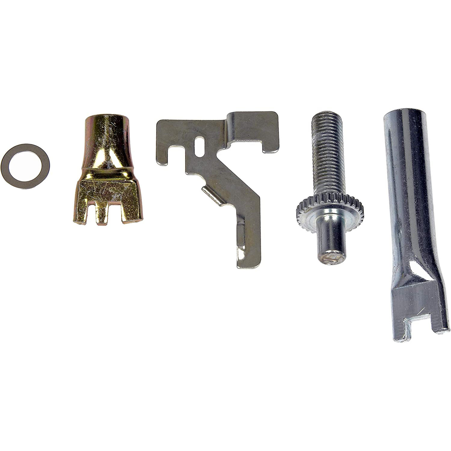 DORMAN HW2652 - Dorman HW2652 Rear Driver Side Drum Brake Self-Adjuster Repair Kit Compatible with Select Models - Drum Brake Self Adjuster Repair Kit - HW2652 Direct Fit Drum Brake Self Adjuster Cable, Kit - SELF-ADJ REPAIR KIT - Drum Brake Self Adjuster Repair Kit - Self Adjuster Repair Kit - This drum brake self-adjuster repair kit is designed to match the original hardware required to repair the self-adjuster mechanism on specified vehicles. Made of quality components, this kit is engineered for reliable performance and durability. - Chrysler 1992-88, Ford Motor Company 2007-89, General Motors 2008-01, Nissan 2002-93, Toyota 2003-98