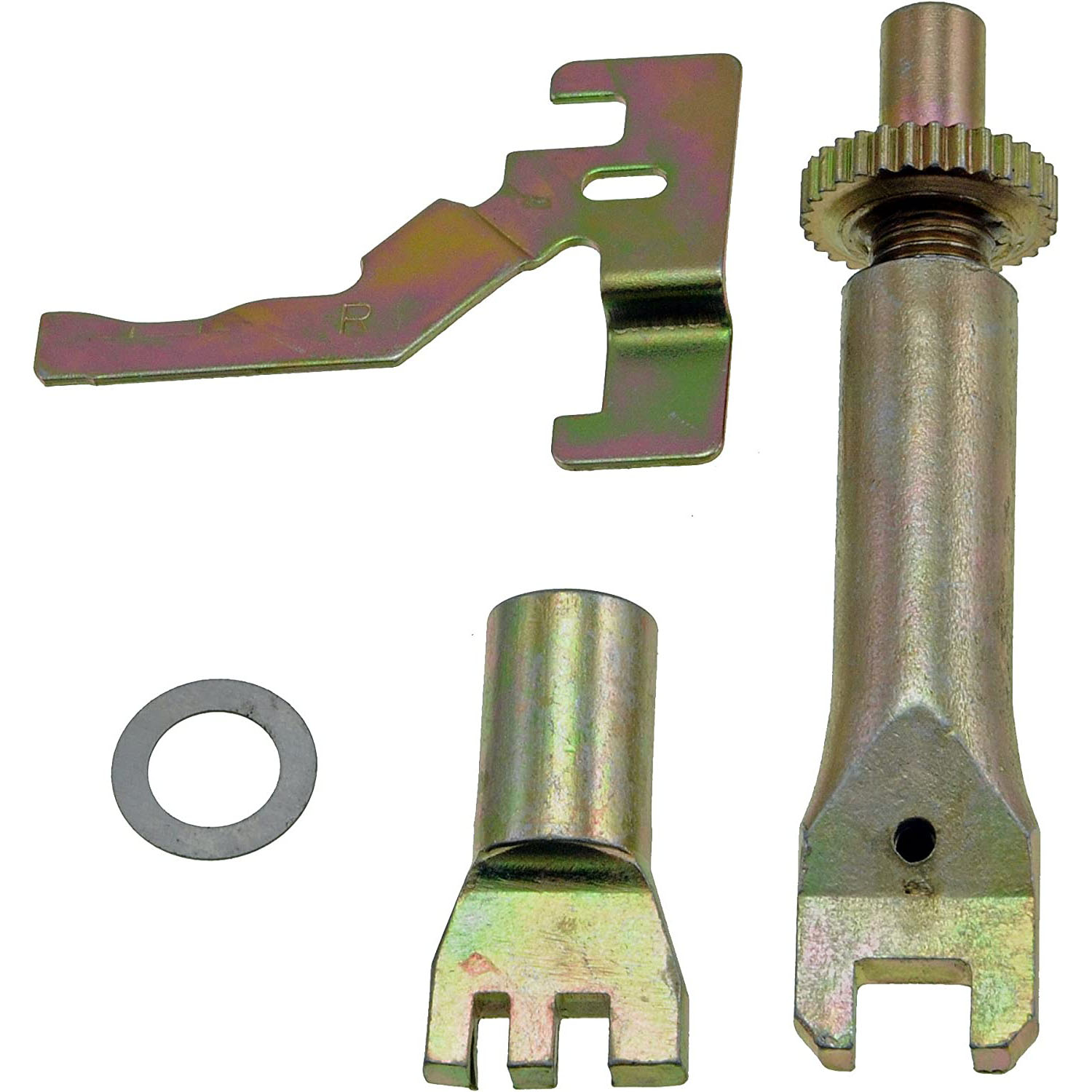DORMAN HW2653 - Dorman HW2653 Rear Passenger Side Drum Brake Self-Adjuster Repair Kit Compatible with Select Models - Drum Brake Self Adjuster Repair Kit - HW2653 Direct Fit Drum Brake Self Adjuster Cable, Kit - SELF-ADJ REPAIR KIT - Drum Brake Self Adjuster Repair Kit - Self Adjuster Repair Kit - This drum brake self-adjuster repair kit is designed to match the original hardware required to repair the self-adjuster mechanism on specified vehicles. Made of quality components, this kit is engineered for reliable performance and durability. - 2008-88
