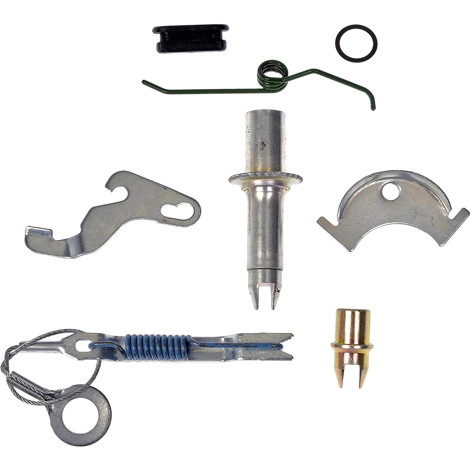 DORMAN HW2661 - Dorman HW2661 Rear Passenger Side Drum Brake Self-Adjuster Repair Kit Compatible with Select Dodge / Ford / Mazda Models - Drum Brake Self Adjuster Repair Kit - HW2661 Direct Fit Drum Brake Self Adjuster Cable, Kit - SELF-ADJ REPAIR KIT - Drum Brake Self Adjuster Repair Kit - Self Adjuster Repair Kit - This drum brake self-adjuster repair kit is designed to match the original hardware required to repair the self-adjuster mechanism on specified vehicles. Made of quality components, this kit is engineered for reliable performance and durability. - Dodge 2003, Dodge 1998, Ford 2009-95, Mazda 2008-95