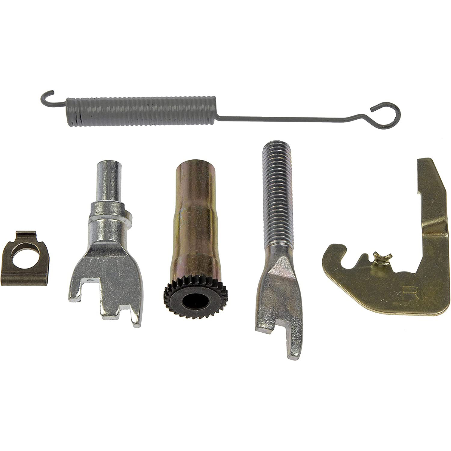 DORMAN HW2803 - Dorman HW2803 Rear Passenger Side Drum Brake Self-Adjuster Repair Kit Compatible with Select Chevrolet / Pontiac / Saturn Models - Drum Brake Self Adjuster Repair Kit - HW2803 Direct Fit Drum Brake Self Adjuster Cable, Kit - SELF-ADJ REPAIR KIT - Drum Brake Self Adjuster Repair Kit - Self Adjuster Repair Kit - This drum brake self-adjuster repair kit is designed to match the original hardware required to repair the self-adjuster mechanism on specified vehicles. Made of quality components, this kit is engineered for reliable performance and durability. - Chevrolet 2009-03, Pontiac 2010-03, Saturn 2007-04