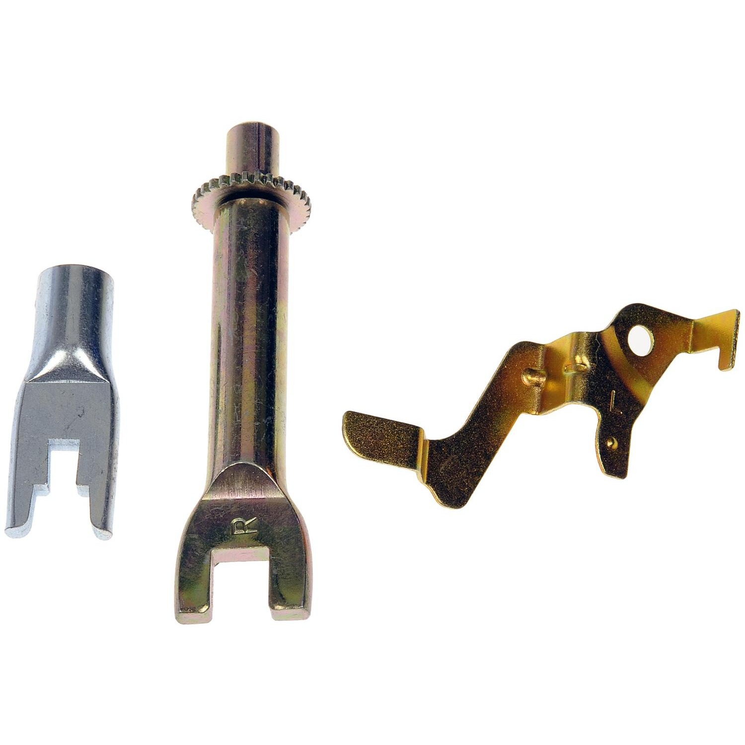 DORMAN HW2844 - Dorman HW2844 Rear Driver Side Drum Brake Self-Adjuster Repair Kit Compatible with Select Scion/Toyota Models - Drum Brake Self Adjuster Repair Kit - HW2844 Drum Brake Adjuster - Kit - Self Adj Repair Kit - Drum Brake Self Adjuster Repair Kit - Self Adjuster Repair Kit - This drum brake self-adjuster repair kit is designed to match the original hardware required to repair the self-adjuster mechanism on specified vehicles. Made of quality components, this kit is engineered for reliable performance and durability. - Scion xD 2014-08, Toyota Corolla 2016-11, Toyota Prius C 2016-12