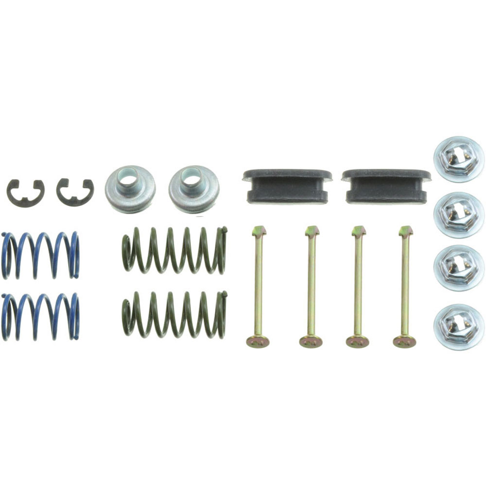 Brake Shoes Hold Down Kit - Dorman HW4019 Drum Brake Shoe Hold Down Kit Compatible with Select Models - HOLD DOWN KIT - Brake Shoes Hold Down Kit - Brake Bracket - This drum brake shoe hold down kit is designed to match the original hardware required to repair the drum brake shoe hold down on specified vehicles. Made of quality components, this kit is engineered for reliable performance and durability. - Chrysler 1996-94, Chrysler 1991-77, General Motors 2003-64, Isuzu 2000-96 - HW4019 First Stop Series Brake Hardware Kit - Direct Fit, Kit