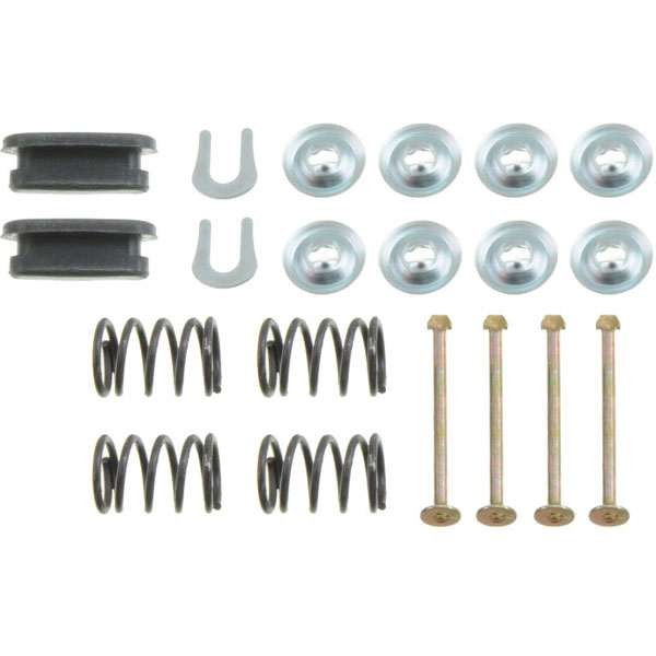 Brake Shoes Hold Down Kit - Dorman HW4049 Drum Brake Shoe Hold Down Kit Compatible with Select Models - HOLD DOWN KIT - Brake Shoes Hold Down Kit - Brake Bracket - This drum brake shoe hold down kit is designed to match the original hardware required to repair the drum brake shoe hold down on specified vehicles. Made of quality components, this kit is engineered for reliable performance and durability. - 1990-62 - HW4049 First Stop Series Brake Hardware Kit - Direct Fit, Kit