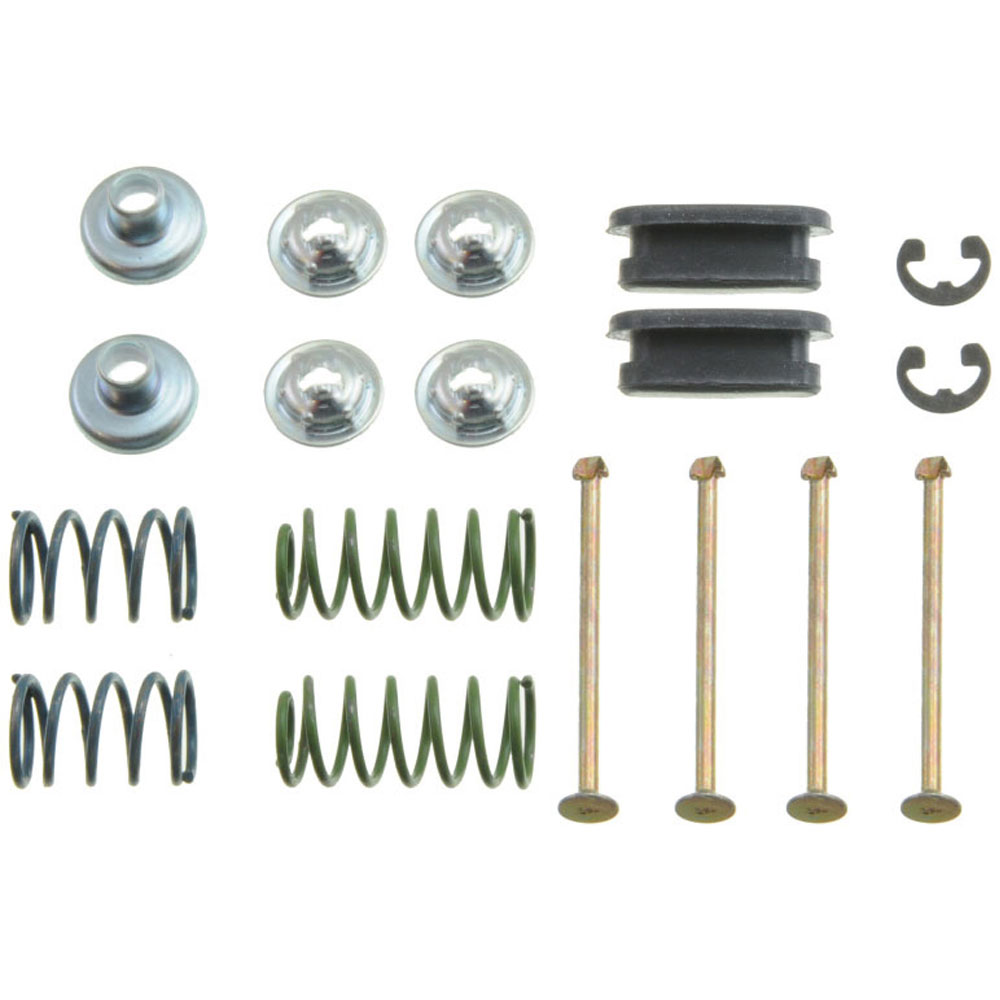 Brake Shoes Hold Down Kit - Dorman HW4060 Drum Brake Shoe Hold Down Kit Compatible with Select Models - HOLD DOWN KIT - Brake Shoes Hold Down Kit - Brake Bracket - This drum brake shoe hold down kit is designed to match the original hardware required to repair the drum brake shoe hold down on specified vehicles. Made of quality components, this kit is engineered for reliable performance and durability. - Cadillac 1970-62, Chevrolet 1975-63, GMC 1975-64, Oldsmobile 1970-65, Pontiac 1970-65 - HW4060 First Stop Series Brake Hardware Kit - Direct Fit, Kit