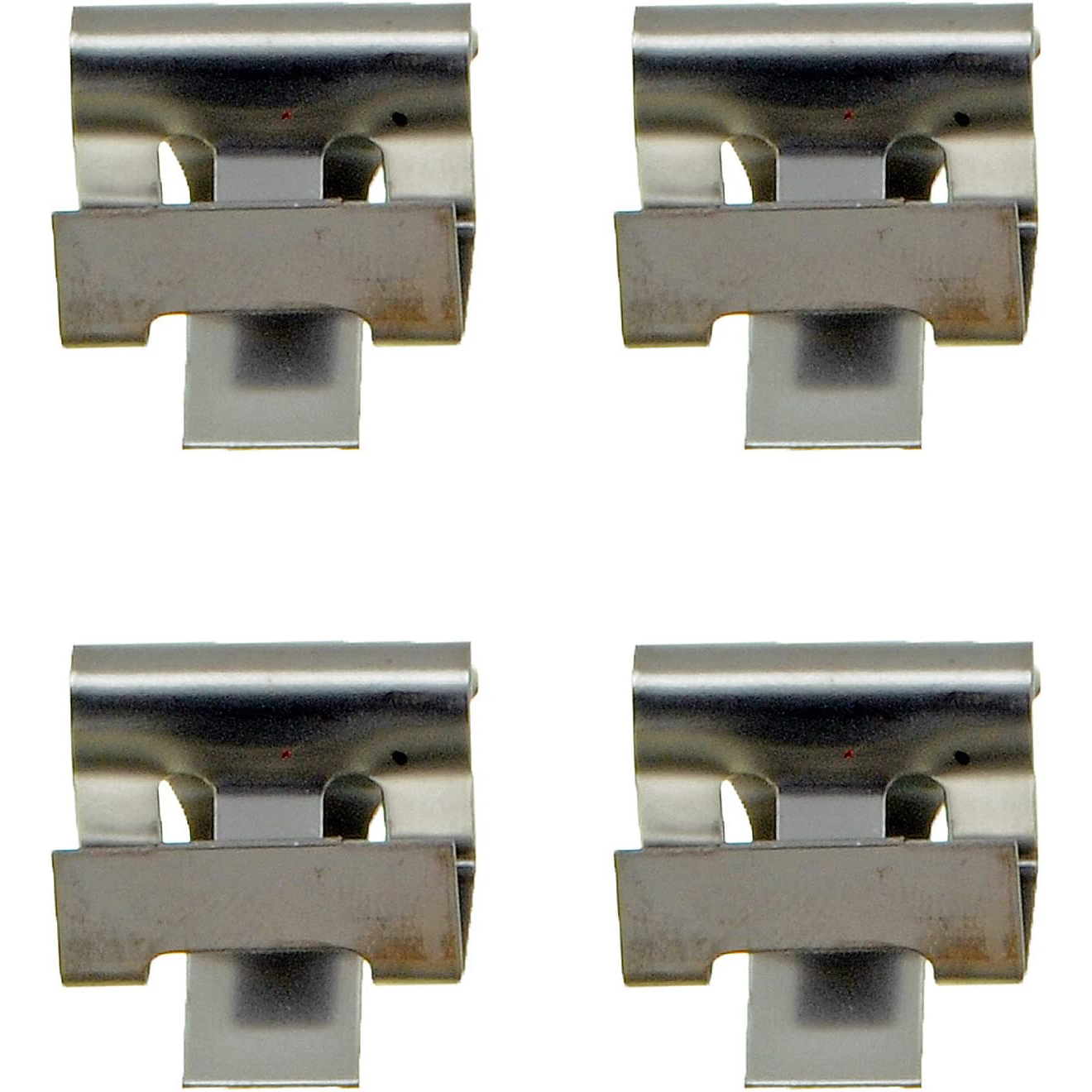 DISC BRAKE PARTS - Disc Brake Anti-Rattle Clip - Brake Pad Anti-Rattle Clip - Dorman's Disc Brake Anti-Rattle Clip is constructed from high-quality materials for a prolonged service life. Replacement restores the disc brakes to proper operation, helping to ensure road safety. - 1999-72 - DORMAN HW5412 - Dorman HW5412 Disc Brake Anti-Rattle Clip Compatible with Select Models, 4 Pack - HW5412 First Stop Series Brake Pad Spring