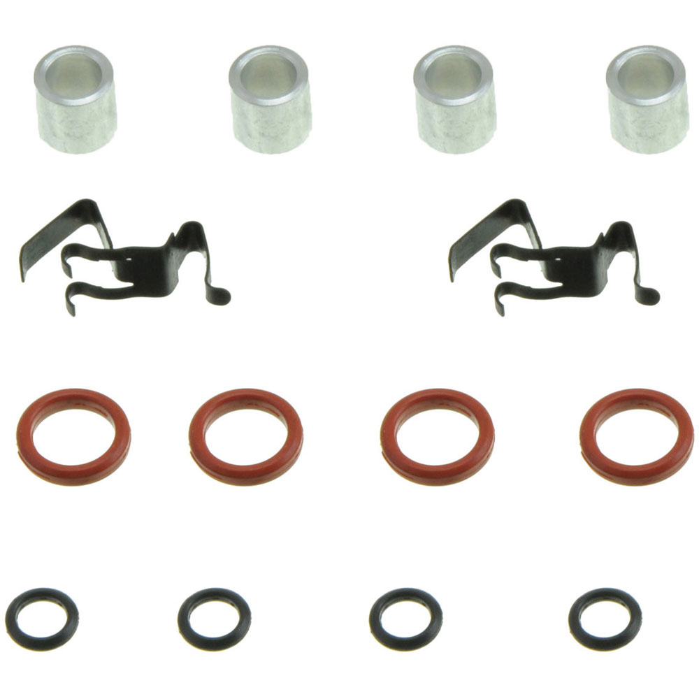 Disc Brake Hardware Kit - DISC BRAKE HDWE KIT - Disc Brake Hardware Kit - Brake Bolt Kit - This disc brake hardware kit is designed to match the original hardware required to repair the disc brake on specified vehicles. Made of quality components, this kit is engineered for reliable performance and durability. - GENERAL MOTORS 2005-78, ISUZU 2000-96 - Dorman HW5563 Front Disc Brake Hardware Kit Compatible with Select Models - HW5563 First Stop Series Brake Hardware Kit - Direct Fit, Kit