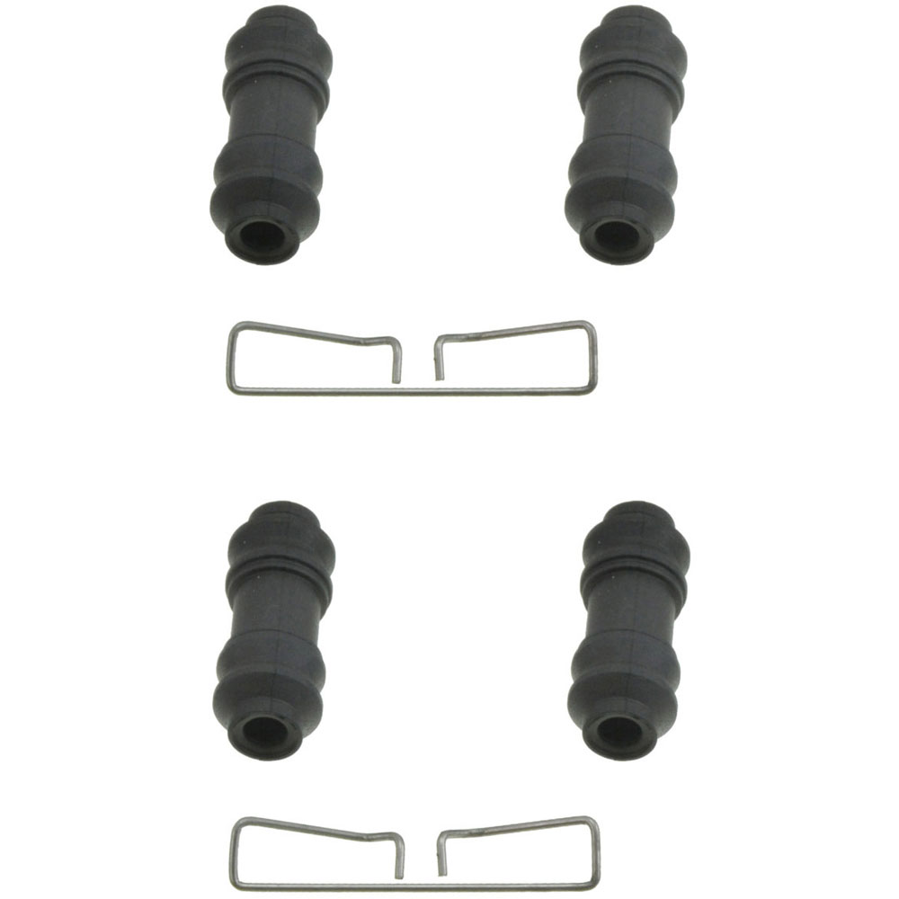 DISC BRAKE HDWE KIT - Disc Brake Hardware Kit - Brake Bolt Kit - This disc brake hardware kit is designed to match the original hardware required to repair the disc brake on specified vehicles. Made of quality components, this kit is engineered for reliable performance and durability. - Jeep 2006-90 - Dorman HW5605 Front Disc Brake Hardware Kit Compatible with Select Jeep Models - HW5605 First Stop Series Brake Hardware Kit - Direct Fit, Kit