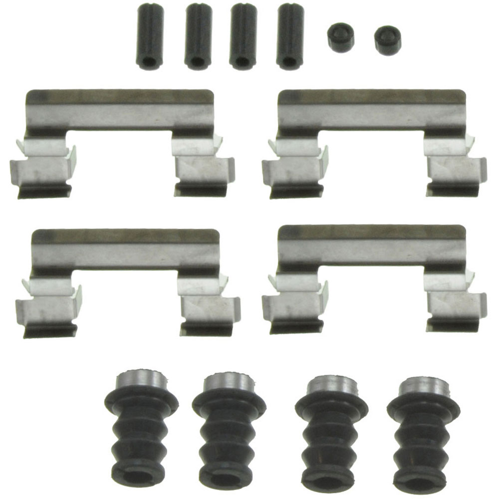 Disc Brake Hardware Kit - DISC BRAKE HDWE KIT - Disc Brake Hardware Kit - Brake Bolt Kit - This disc brake hardware kit is designed to match the original hardware required to repair the disc brake on specified vehicles. Made of quality components, this kit is engineered for reliable performance and durability. - General Motors 2009-97 - Dorman HW5632 Front Disc Brake Hardware Kit Compatible with Select Models - HW5632 First Stop Series Brake Hardware Kit - Direct Fit, Kit