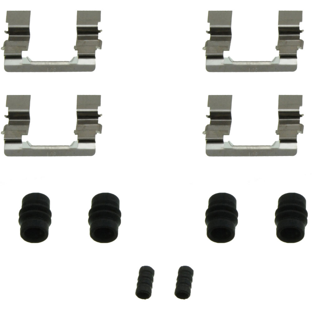 DISC BRAKE HDWE KIT - Disc Brake Hardware Kit - Brake Bolt Kit - This disc brake hardware kit is designed to match the original hardware required to repair the disc brake on specified vehicles. Made of quality components, this kit is engineered for reliable performance and durability. - Chevrolet Captiva Sport 2007, Chevrolet Equinox 2007-05, Pontiac Torrent 2007-06, Saturn Vue 2007-02 - Dorman HW5666 Front Disc Brake Hardware Kit Compatible with Select Chevrolet / Pontiac / Saturn Models - HW5666 First Stop Series Brake Hardware Kit - Direct Fit, Kit