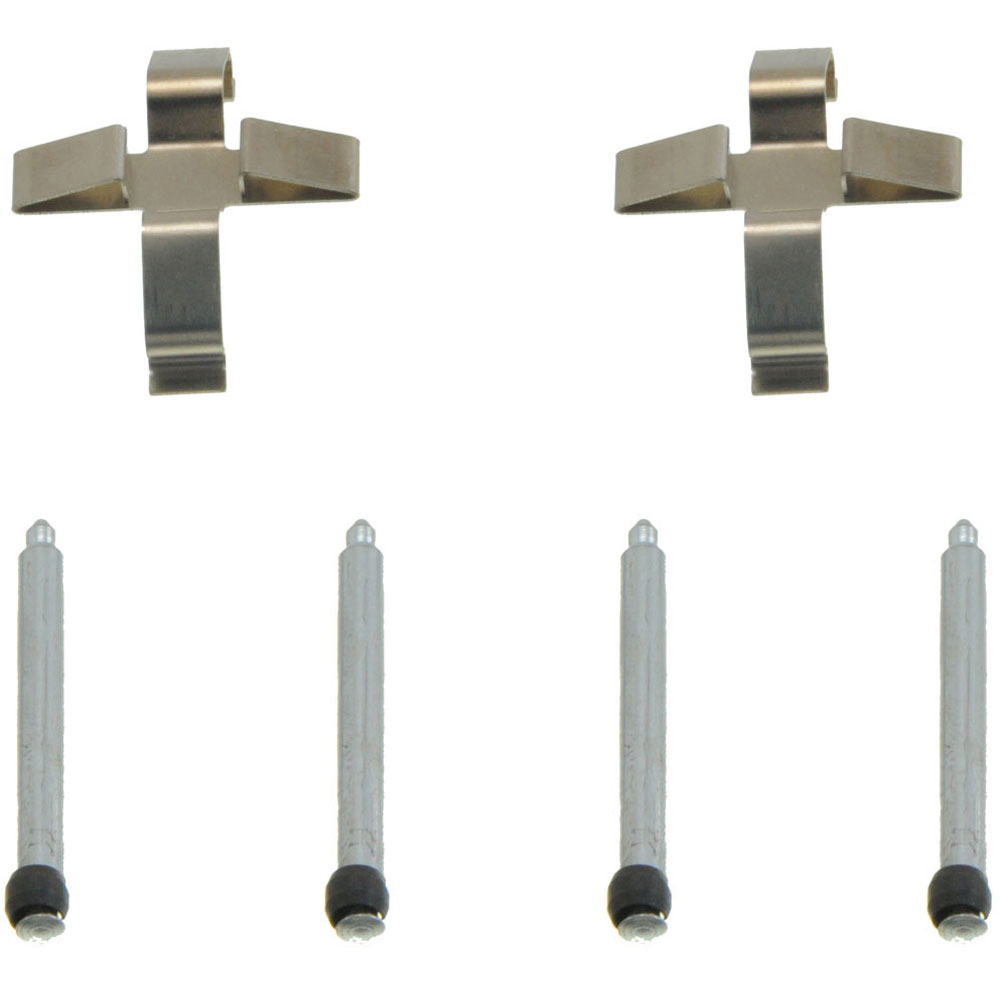 Disc Brake Hardware Kit - DISC BRAKE HDW KIT - Disc Brake Hardware Kit - Brake Bolt Kit - This disc brake hardware kit is designed to match the original hardware required to repair the disc brake on specified vehicles. Made of quality components, this kit is engineered for reliable performance and durability. - Saab 2003-94, Saturn 2005, Saturn 2003-00 - Dorman HW5670 Rear Disc Brake Hardware Kit Compatible with Select Saab / Saturn Models - HW5670 First Stop Series Brake Hardware Kit - Direct Fit, Kit