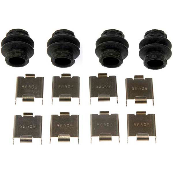 Disc Brake Hardware Kit - DISC BRAKE HDWE KIT - Disc Brake Hardware Kit - Brake Bolt Kit - This disc brake hardware kit is designed to match the original hardware required to repair the disc brake on specified vehicles. Made of quality components, this kit is engineered for reliable performance and durability. - Dodge 2010-05, Ram 2018-11 - Dorman HW5829 Disc Brake Hardware Kit Compatible with Select Dodge / Ram Models - HW5829 First Stop Series Brake Hardware Kit - Direct Fit, Kit