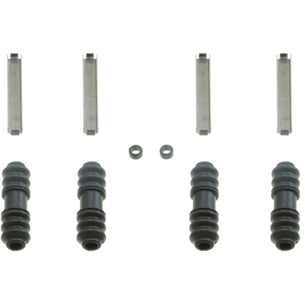 DISC BRAKE HDWE KIT - Disc Brake Hardware Kit - Brake Bolt Kit - This disc brake hardware kit is designed to match the original hardware required to repair the disc brake on specified vehicles. Made of quality components, this kit is engineered for reliable performance and durability. - Ford 2010-04, Ford 2000-97, Lincoln 2008-06 - Dorman HW5857 Rear Disc Brake Hardware Kit Compatible with Select Ford / Lincoln Models - HW5857 First Stop Series Brake Hardware Kit - Direct Fit, Kit