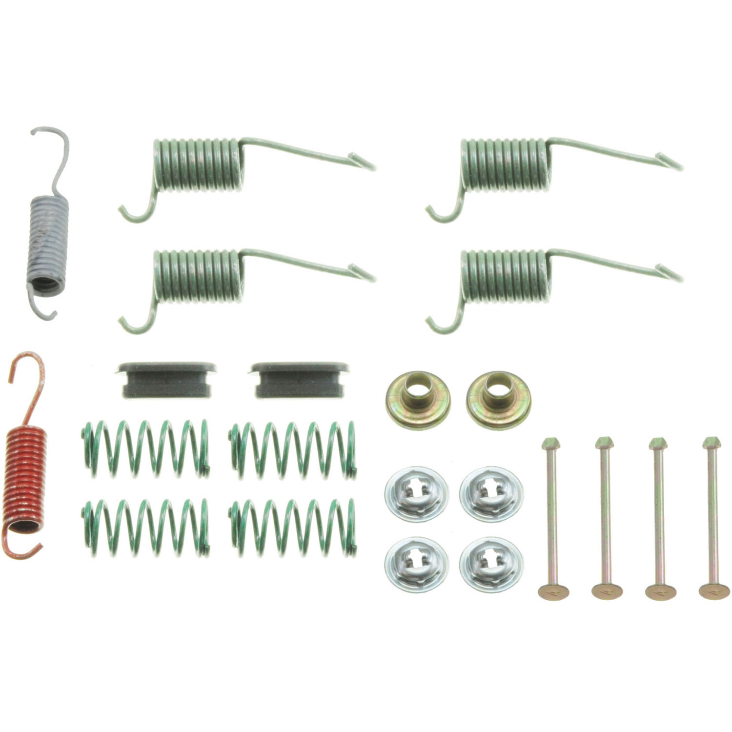 DORMAN HW7007 - Dorman HW7007 Front Drum Brake Hardware Kit Compatible with Select Buick / Oldsmobile / Pontiac Models - Drum Brk Hdw Kit - Drum Brake Hardware Kit - Drum Hardware Kit - Brake Drum Hardware - Brake Hardware Kit - This drum brake hardware kit is designed to match the original hardware required to repair the drum brake on specified vehicles. Made of quality components, this kit is engineered for reliable performance and durability. - Buick 1972-64, Oldsmobile 1972-64, Pontiac 1972-64 - HW7007 First Stop Series Brake Hardware Kit - Direct Fit, Kit