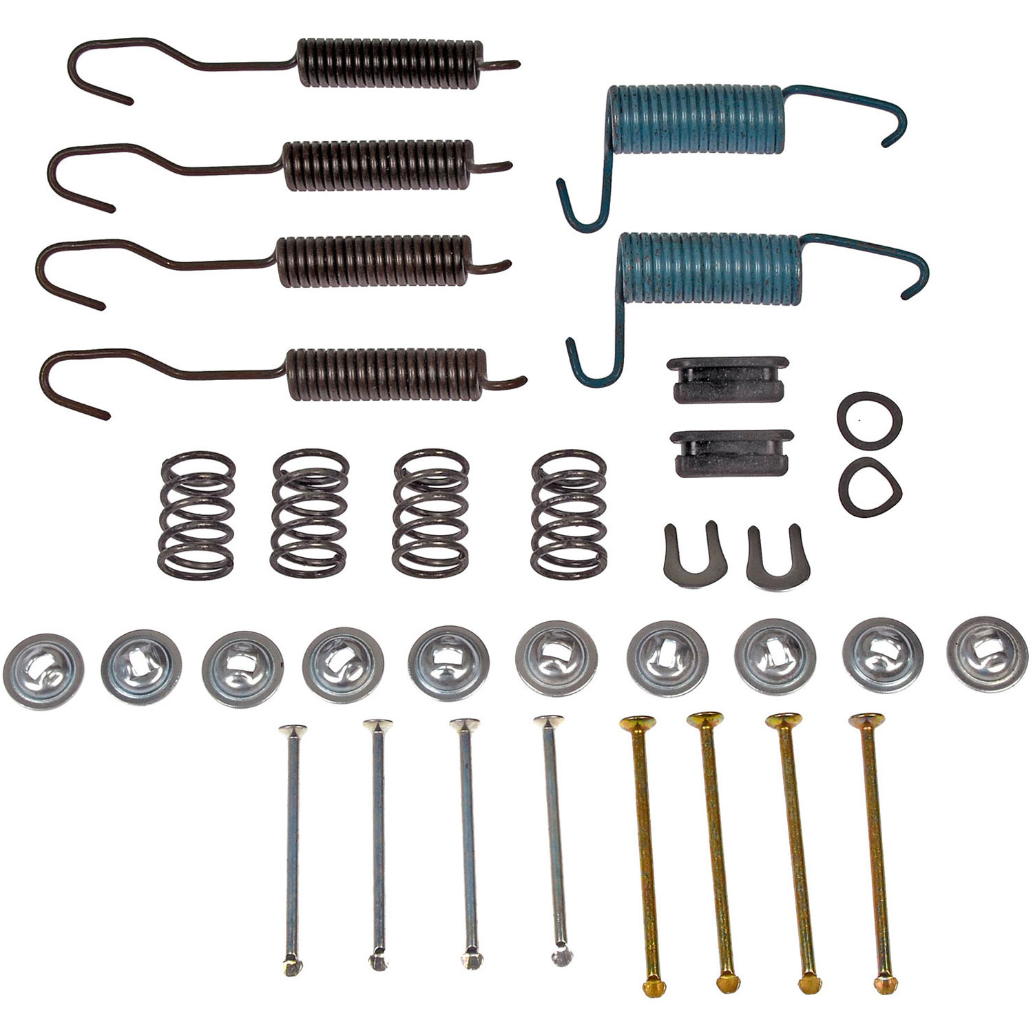 DORMAN HW7116 - Dorman HW7116 Drum Brake Hardware Kit Compatible with Select Models - Drum Brake Hardware Kit - Drum Brk Hdw Kit - Drum Brake Hardware Kit - Brake Drum Hardware - Drum Hardware Kit - Brake Hardware Kit - This drum brake hardware kit is designed to match the original hardware required to repair the drum brake on specified vehicles. Made of quality components, this kit is engineered for reliable performance and durability. - Chrysler 1969-62, Ford Motor Company 1970-64, Navistar 1973-69 - HW7116 First Stop Series Brake Hardware Kit - Direct Fit, Kit