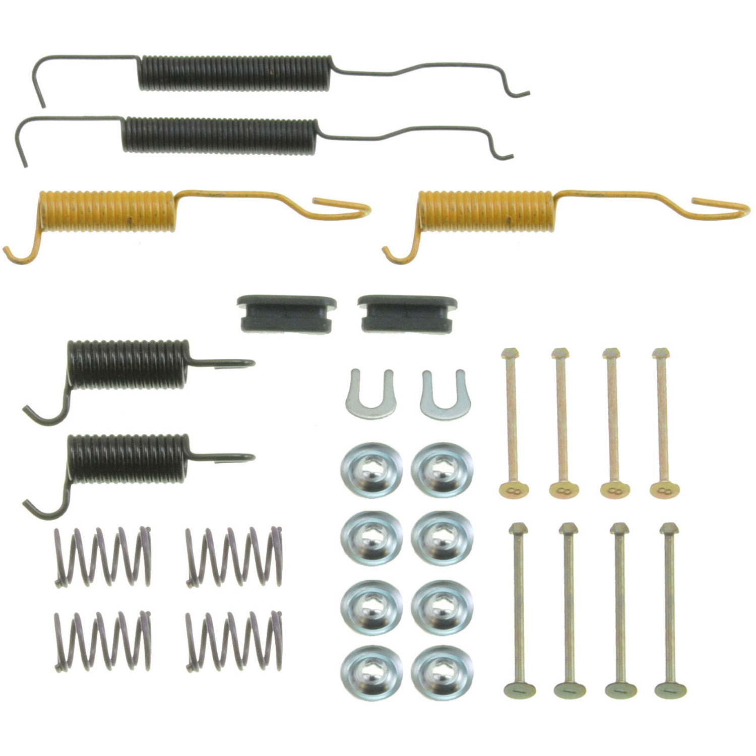 DORMAN HW7129 - Dorman HW7129 Drum Brake Hardware Kit Compatible with Select Chrysler / Dodge / Plymouth Models - Drum Brk Hdw Kit - Drum Brake Hardware Kit - Brake Hardware Kit - Drum Hardware Kit - Brake Drum Hardware - This drum brake hardware kit is designed to match the original hardware required to repair the drum brake on specified vehicles. Made of quality components, this kit is engineered for reliable performance and durability. - Chrysler 1975, Dodge 1975-69, Plymouth 1975-69 - HW7129 First Stop Series Brake Hardware Kit - Direct Fit, Kit