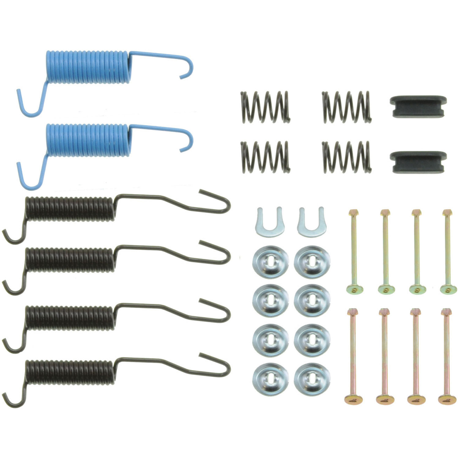 DORMAN HW7137 - Dorman HW7137 Drum Brake Hardware Kit Compatible with Select Dodge / Ford / Jeep Models - Drum Brake Hardware Kit - Drum Brk Hdw Kit - Drum Brake Hardware Kit - Brake Drum Hardware - Brake Hardware Kit - Drum Hardware Kit - This drum brake hardware kit is designed to match the original hardware required to repair the drum brake on specified vehicles. Made of quality components, this kit is engineered for reliable performance and durability. - Dodge 1974-65, Ford 1975-66, Jeep 1978-65 - HW7137 First Stop Series Brake Hardware Kit - Direct Fit, Kit