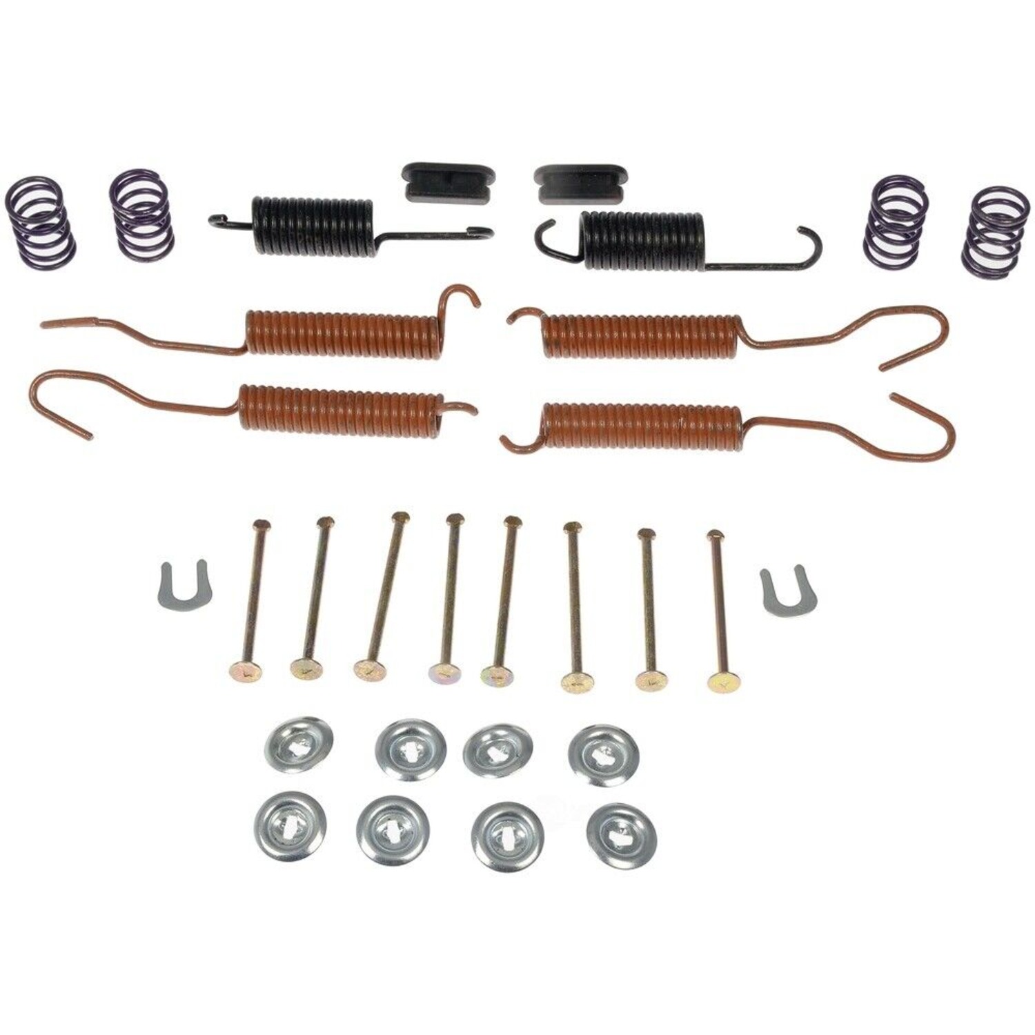 DORMAN HW7139 - Dorman HW7139 Drum Brake Hardware Kit Compatible with Select Dodge / Ford / International Models - Drum Brake Hardware Kit - Drum Brk Hdw Kit - Drum Brake Hardware Kit - Brake Drum Hardware - Brake Hardware Kit - Drum Hardware Kit - This drum brake hardware kit is designed to match the original hardware required to repair the drum brake on specified vehicles. Made of quality components, this kit is engineered for reliable performance and durability. - Dodge 1980-65, Ford 1976-67, International 1968-65 - HW7139 Direct Fit Disc Brake Hardware Kit, Kit