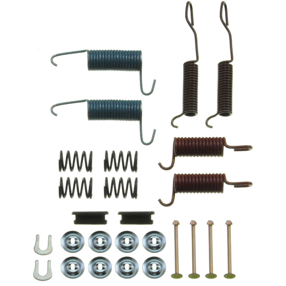 DORMAN HW7144 - Dorman HW7144 Drum Brake Hardware Kit Compatible with Select Ford Models - Drum Brake Hardware Kit - Drum Brk Hdw Kit - Drum Brake Hardware Kit - Brake Hardware Kit - Brake Drum Hardware - Drum Hardware Kit - This drum brake hardware kit is designed to match the original hardware required to repair the drum brake on specified vehicles. Made of quality components, this kit is engineered for reliable performance and durability. - Ford Bronco 1975-67, Ford F-100 1967-64, Ford P-100 1968-64 - HW7144 First Stop Series Brake Hardware Kit - Direct Fit, Kit