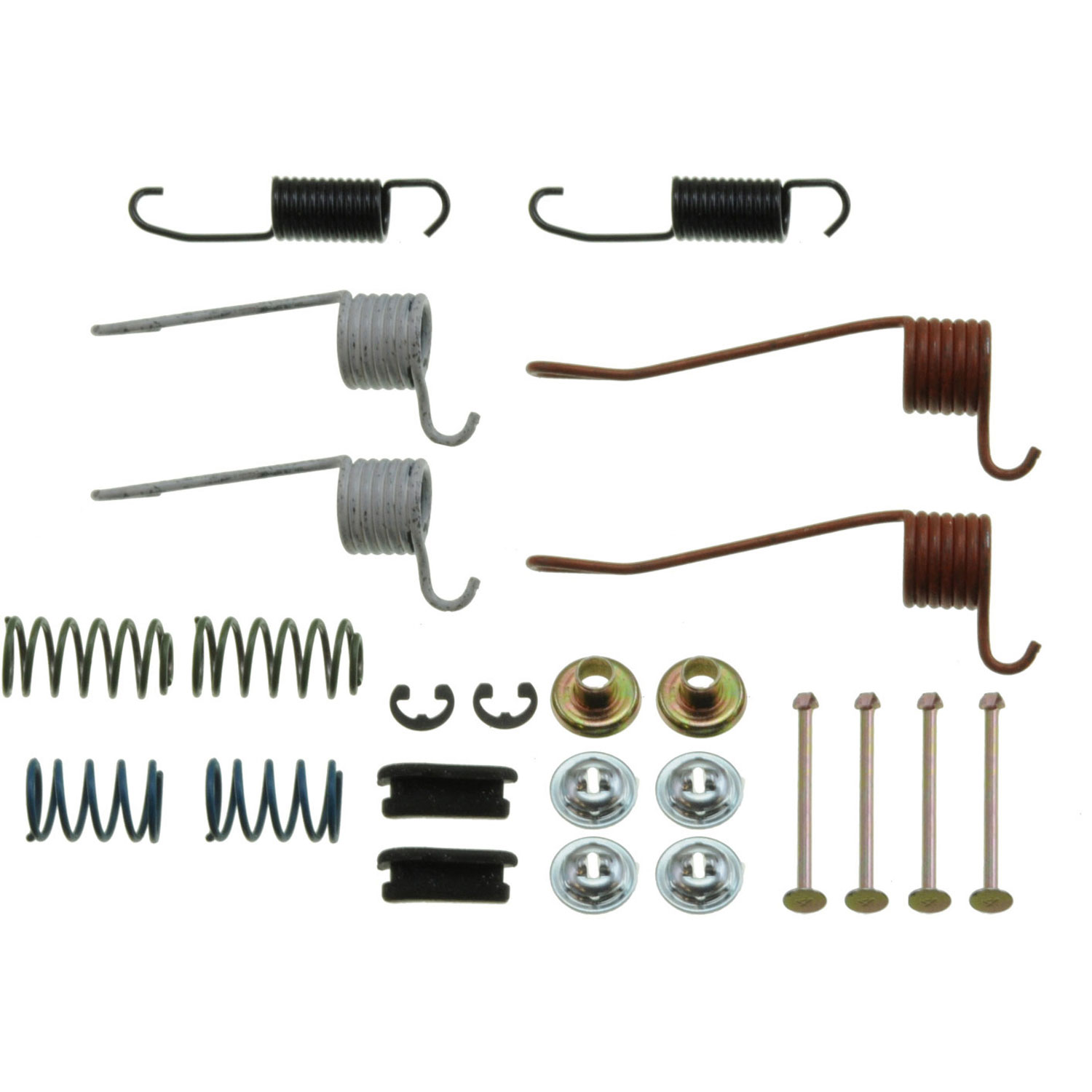 DORMAN HW7150 - Dorman HW7150 Drum Brake Hardware Kit Compatible with Select Models - Drum Brake Hardware Kit - Drum Brk Hdw Kit - Drum Brake Hardware Kit - Brake Hardware Kit - Brake Drum Hardware - Drum Hardware Kit - This drum brake hardware kit is designed to match the original hardware required to repair the drum brake on specified vehicles. Made of quality components, this kit is engineered for reliable performance and durability. - Buick 1975-71, Chevrolet 1975-70, Jeep 1991-84, Jeep 1976-74, Oldsmobile 1975-71, Pontiac 1976-71 - HW7150 First Stop Series Brake Hardware Kit - Direct Fit, Kit