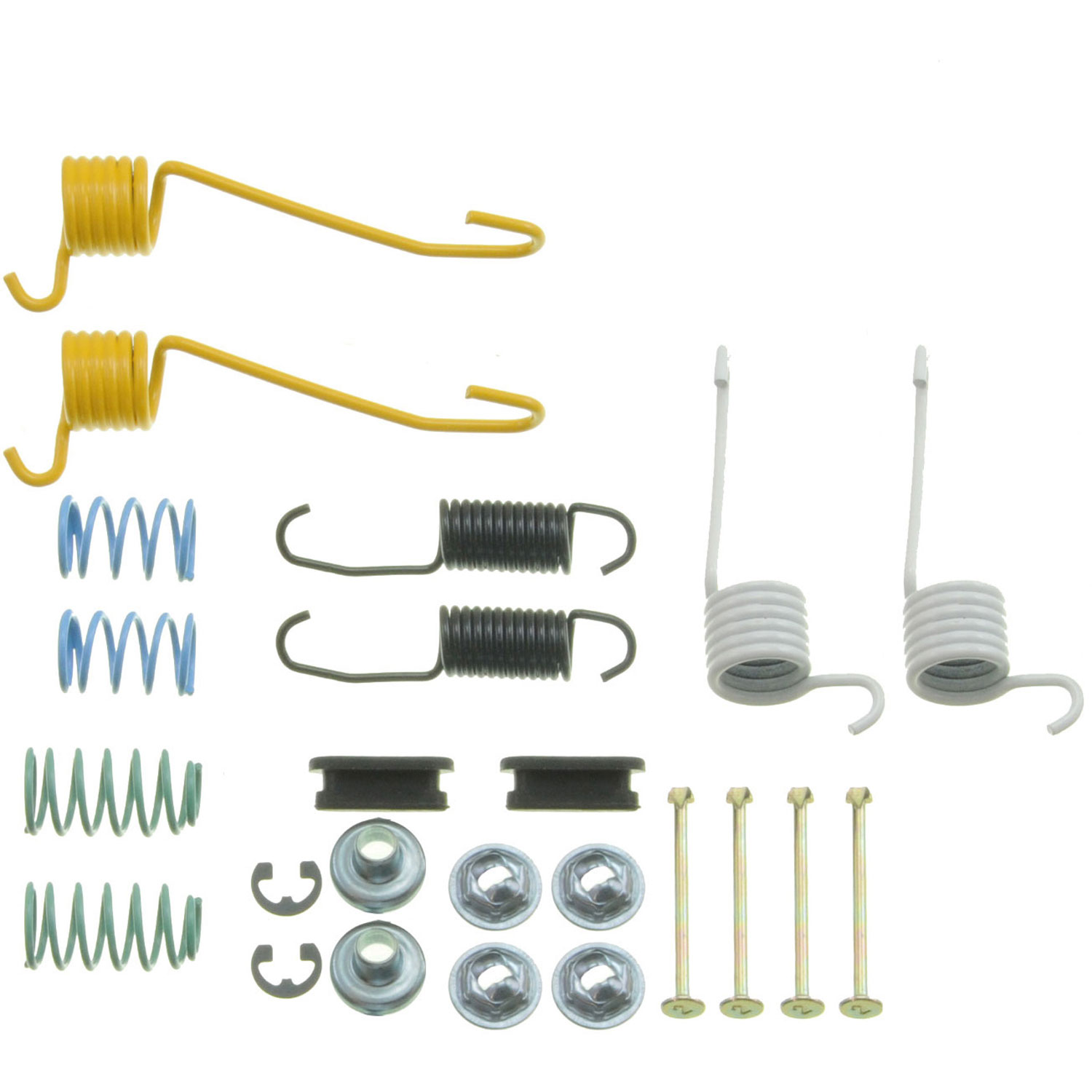 DORMAN HW7208 - Dorman HW7208 Rear Drum Brake Hardware Kit Compatible with Select Models - Drum Brake Hardware Kit - Drum Brk Hdw Kit - Drum Brake Hardware Kit - Brake Drum Hardware - Drum Hardware Kit - Brake Hardware Kit - This drum brake hardware kit is designed to match the original hardware required to repair the drum brake on specified vehicles. Made of quality components, this kit is engineered for reliable performance and durability. - Chrysler 1999-94, Chrysler 1988-77, General Motors 2001-00, General Motors 1996-68 - HW7208 First Stop Series Brake Hardware Kit - Direct Fit, Kit