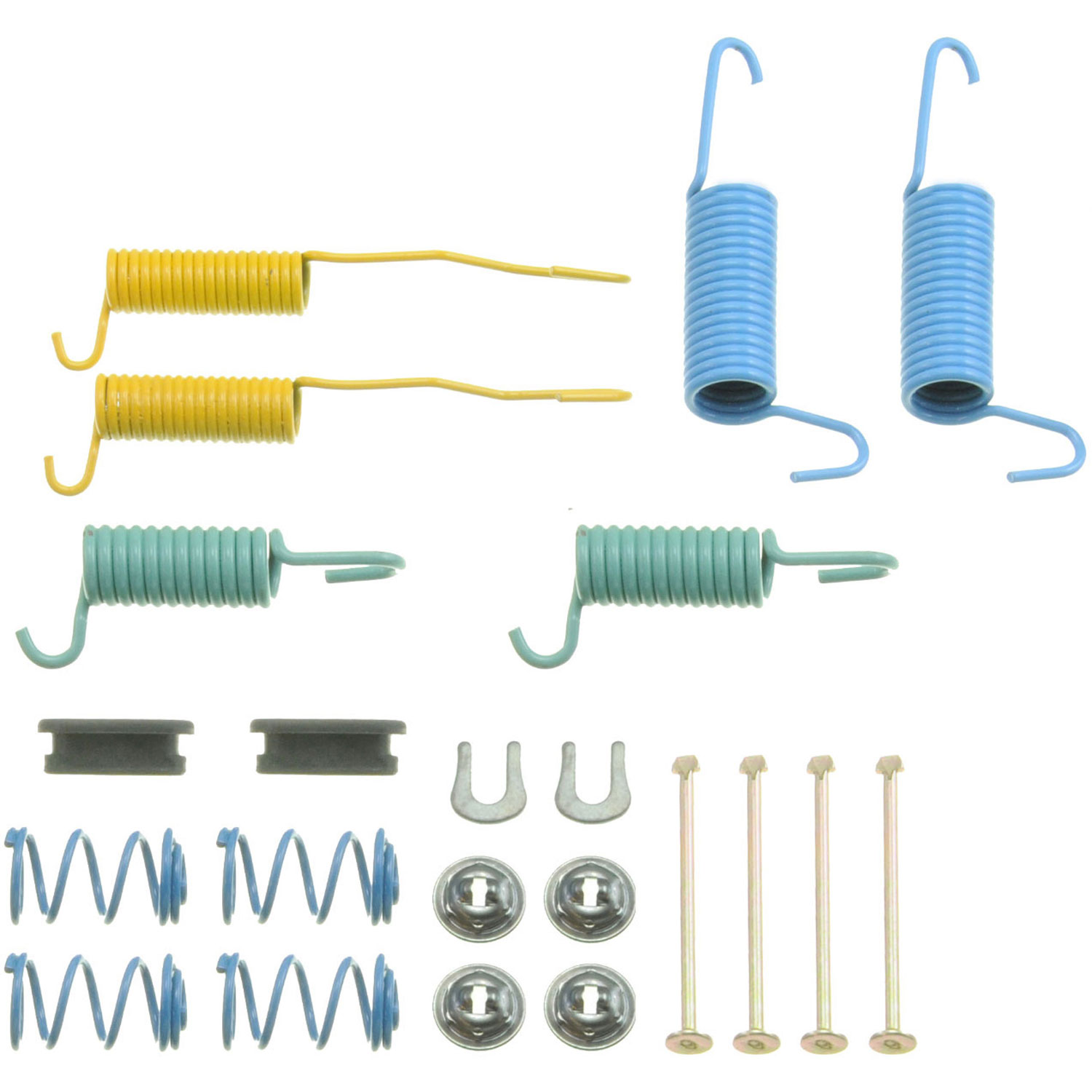 DORMAN HW7224 - Dorman HW7224 Drum Brake Hardware Kit Compatible with Select Models - Drum Brk Hdw Kit - Drum Brake Hardware Kit - Drum Hardware Kit - Brake Drum Hardware - Brake Hardware Kit - This drum brake hardware kit is designed to match the original hardware required to repair the drum brake on specified vehicles. Made of quality components, this kit is engineered for reliable performance and durability. - Ford 1991-71, Lincoln 1990-80, Mazda 1994-91, Mercury 1991-72 - HW7224 First Stop Series Brake Hardware Kit - Direct Fit, Kit