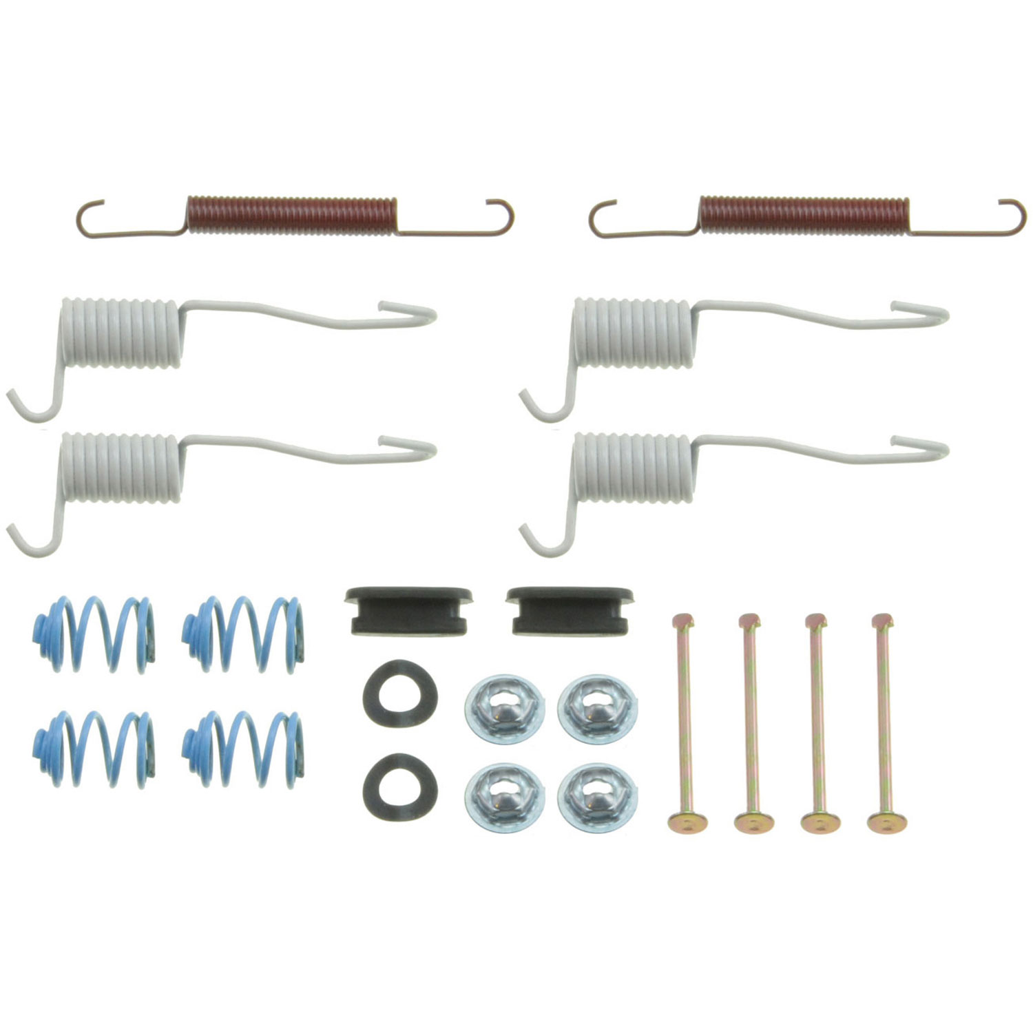 DORMAN HW7265 - Dorman HW7265 Rear Drum Brake Hardware Kit Compatible with Select Models - Drum Brake Hardware Kit - Drum Brk Hdw Kit - Drum Brake Hardware Kit - Brake Drum Hardware - Brake Hardware Kit - Drum Hardware Kit - This drum brake hardware kit is designed to match the original hardware required to repair the drum brake on specified vehicles. Made of quality components, this kit is engineered for reliable performance and durability. - Chrysler 1995-90, Dodge 2002-84, Jeep 2006-90, Plymouth 1995-84 - HW7265 First Stop Series Brake Hardware Kit - Direct Fit, Kit