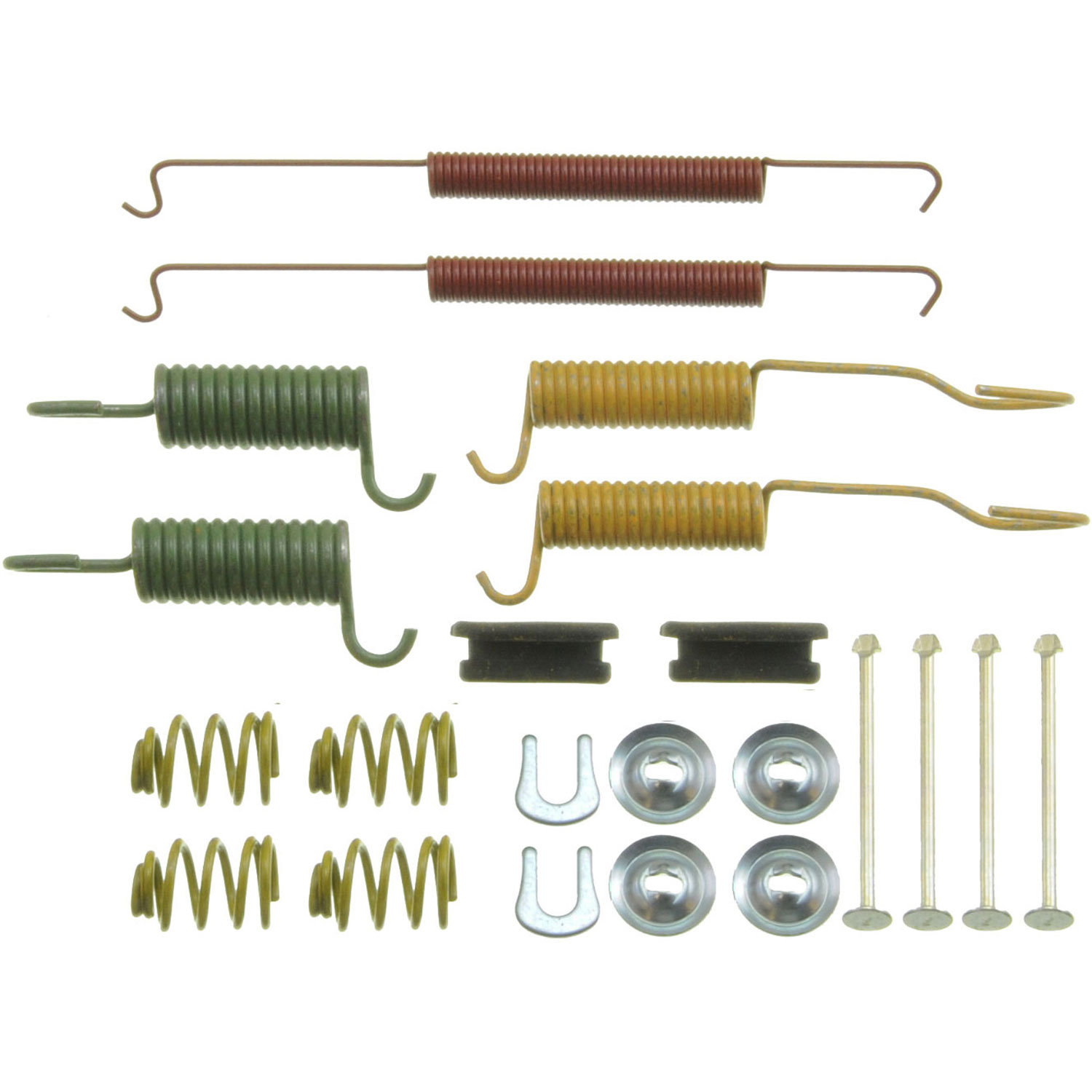 DORMAN HW7295 - Dorman HW7295 Rear Drum Brake Hardware Kit Compatible with Select Ford / Mazda Models - Drum Brake Hardware Kit - Drum Brk Hdw Kit - Drum Brake Hardware Kit - Brake Hardware Kit - Drum Hardware Kit - Brake Drum Hardware - This drum brake hardware kit is designed to match the original hardware required to repair the drum brake on specified vehicles. Made of quality components, this kit is engineered for reliable performance and durability. - Ford 2010-95, Mazda 2009-95 - HW7295 First Stop Series Brake Hardware Kit - Direct Fit, Kit
